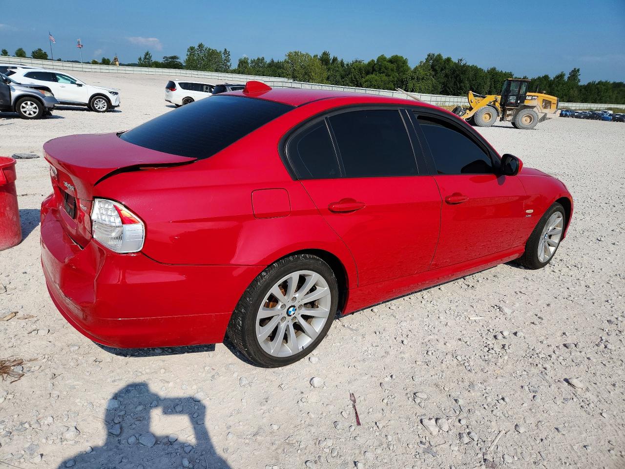 2011 Bmw 328 Xi Red vin: WBAPK7C5XBA464092