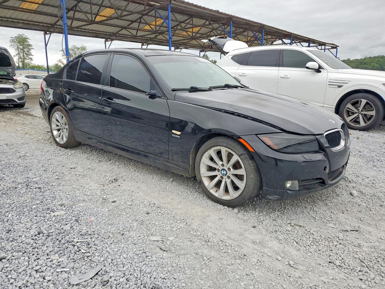 2011 Bmw 328 Xi Черный vin: WBAPK7C5XBA820895
