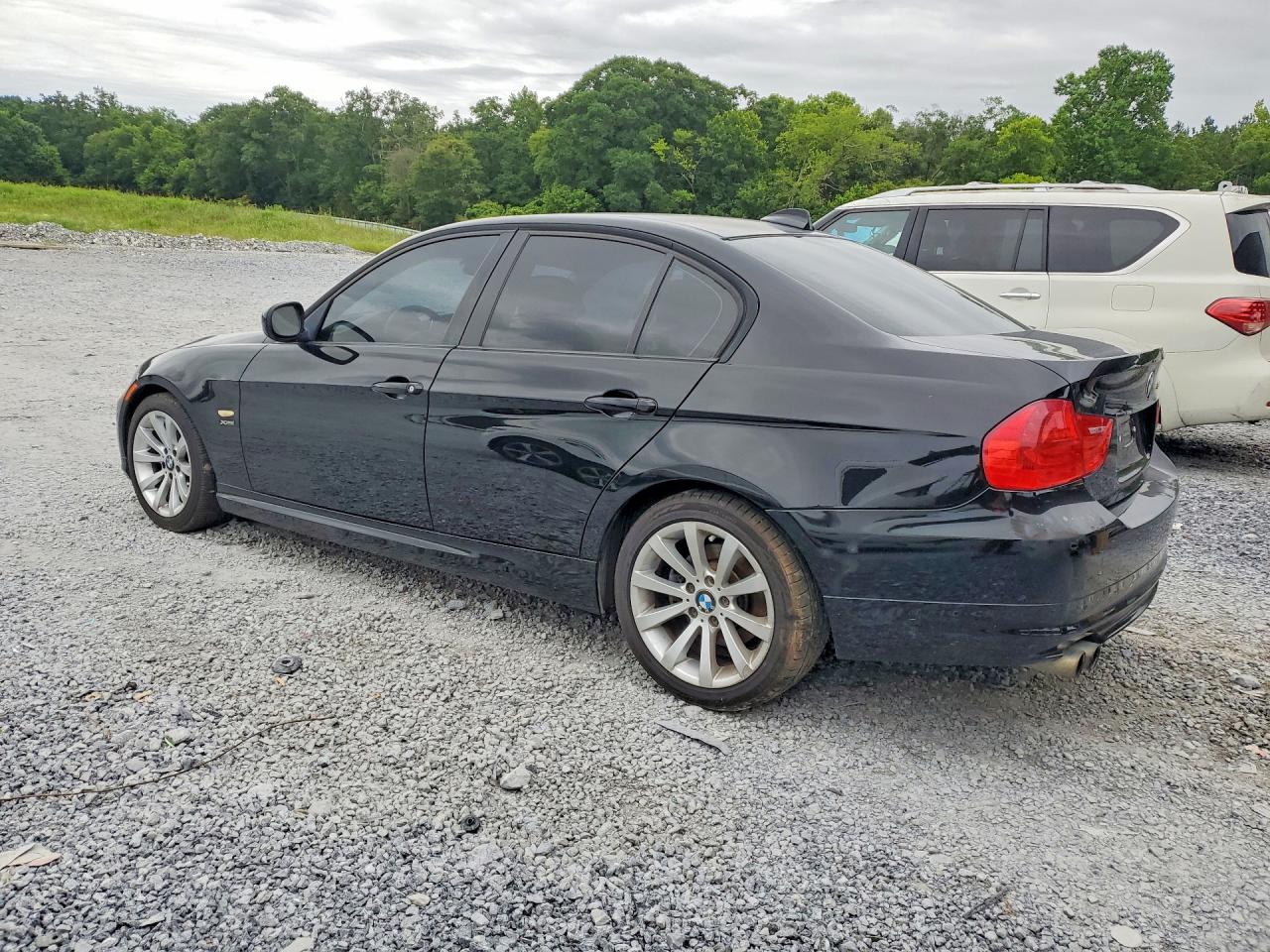 2011 Bmw 328 Xi Черный vin: WBAPK7C5XBA820895