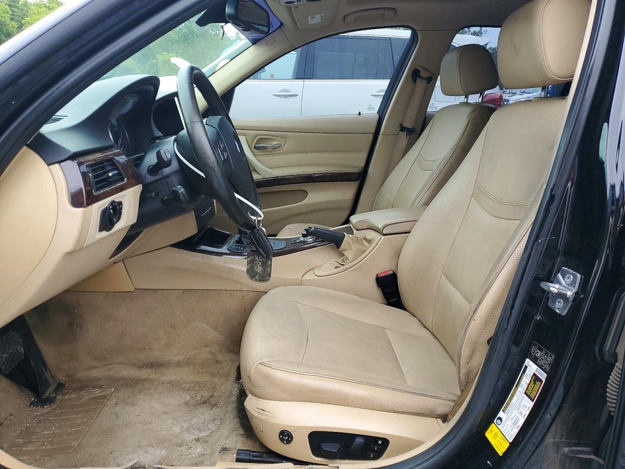 2011 Bmw 328 Xi Черный vin: WBAPK7C5XBA820895