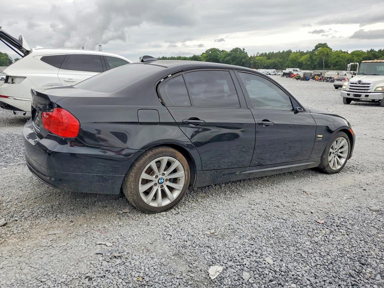 2011 Bmw 328 Xi Черный vin: WBAPK7C5XBA820895