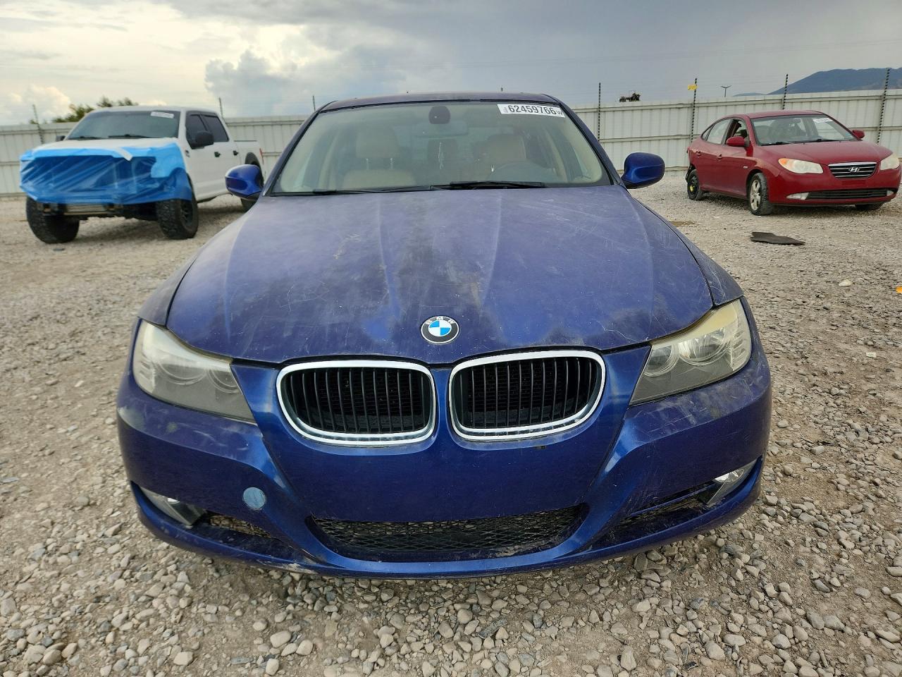 2011 Bmw 328 Xi Blue vin: WBAPK7C5XBA972756