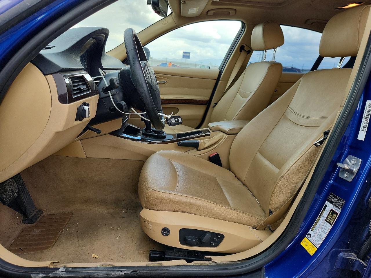 2011 Bmw 328 Xi Blue vin: WBAPK7C5XBA972756