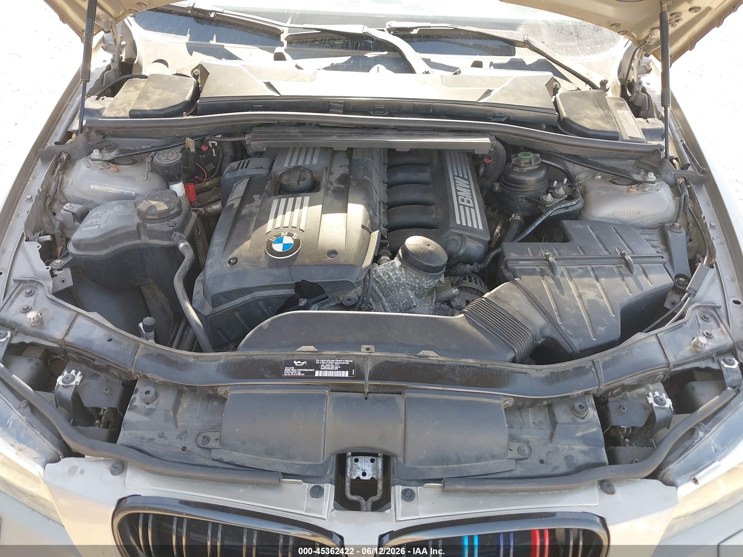 2011 Bmw 328i Xdrive Золотой vin: WBAPK7C5XBA973826