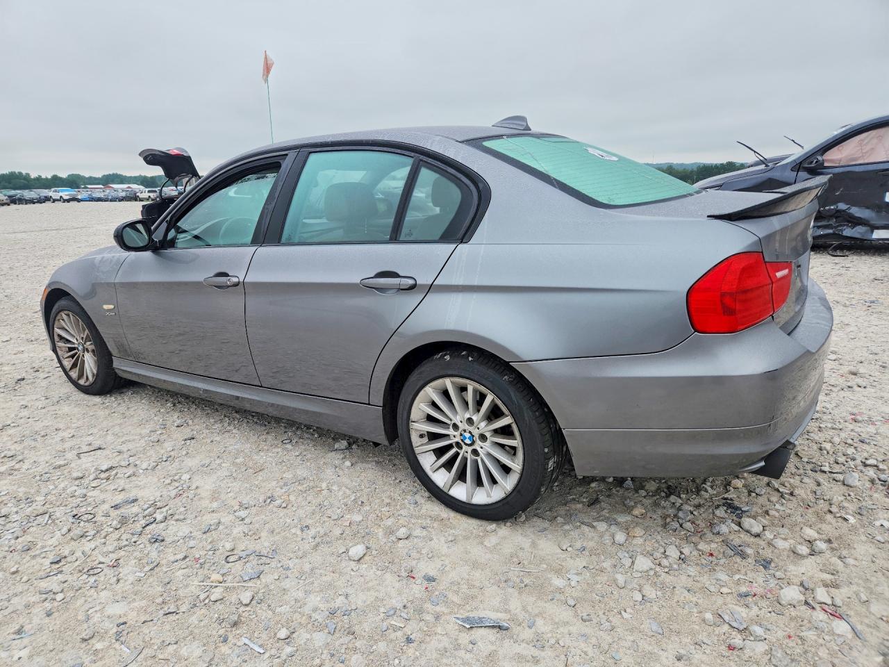 2011 Bmw 328 Xi Gray vin: WBAPK7C5XBF082860