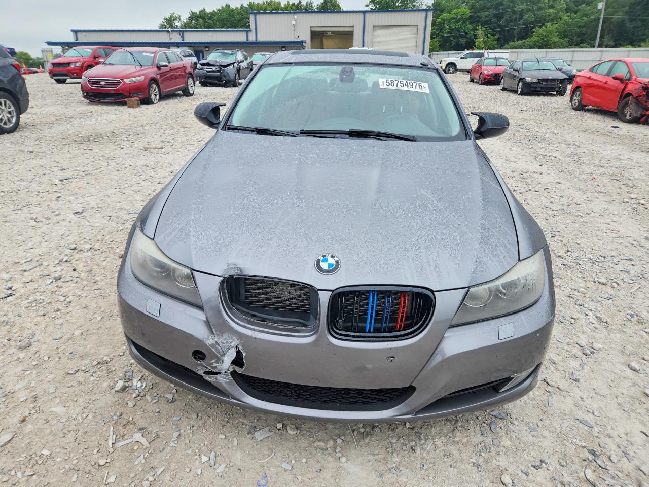 2011 Bmw 328 Xi Gray vin: WBAPK7C5XBF082860