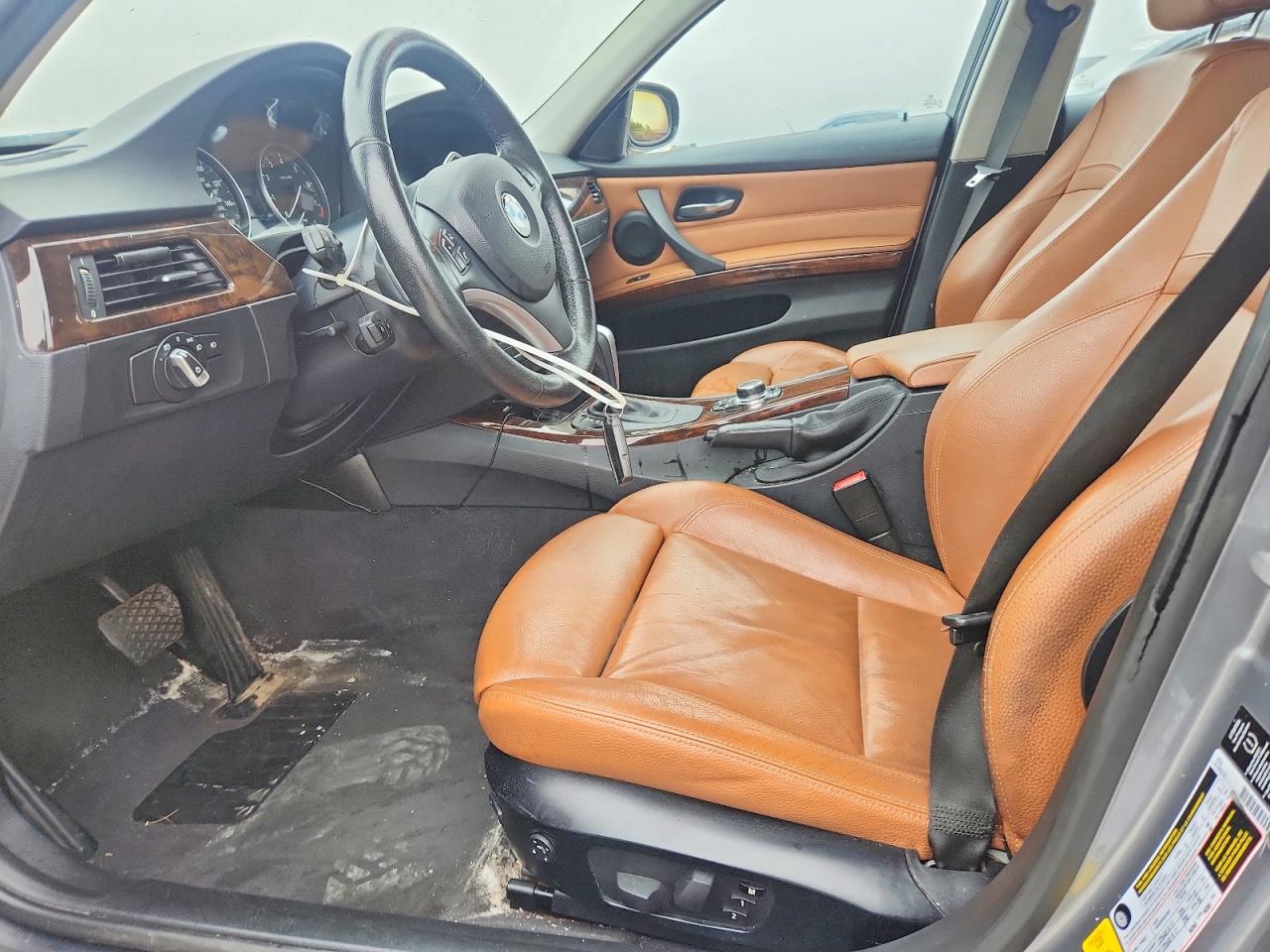 2011 Bmw 328 Xi Gray vin: WBAPK7C5XBF082860