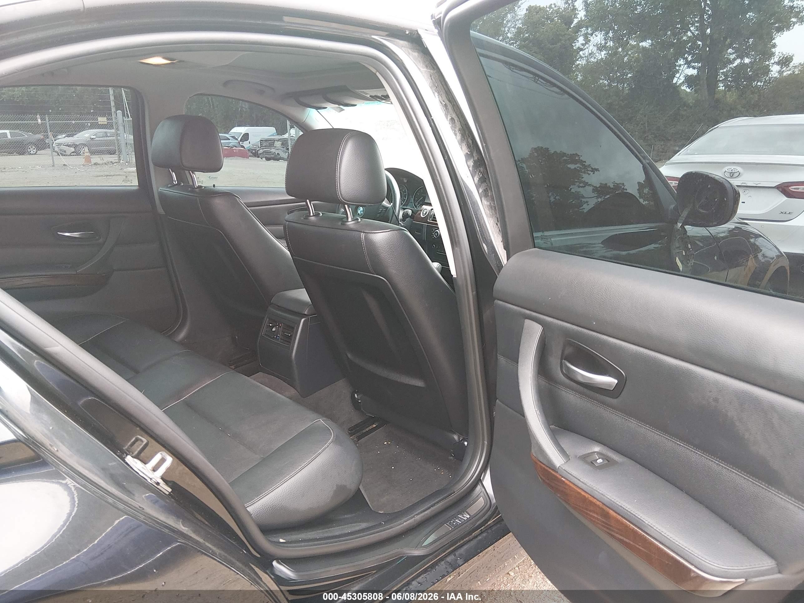 2011 Bmw 328i Xdrive Black vin: WBAPK7C5XBF083362