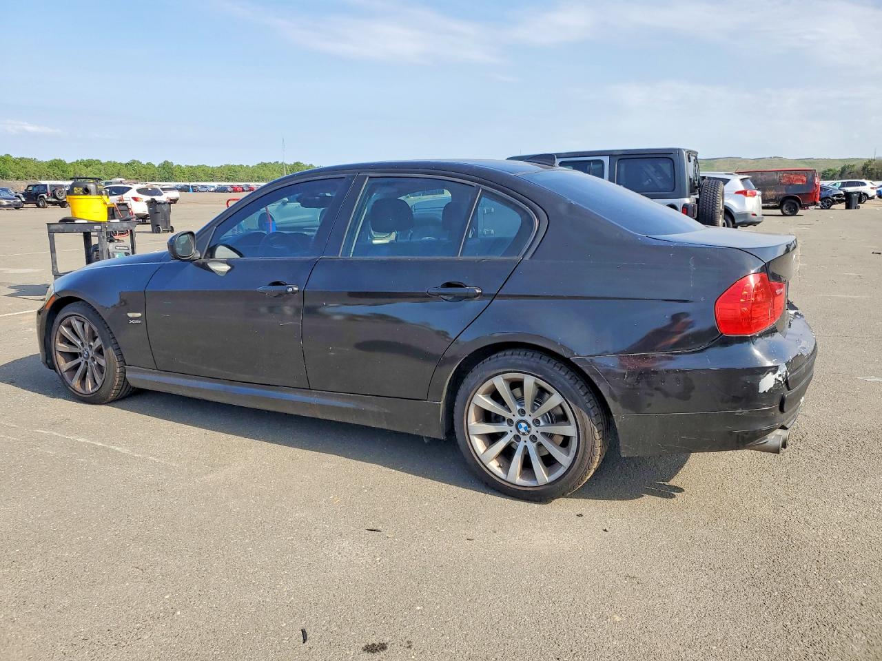 2011 Bmw 328 Xi Black vin: WBAPK7C5XBF087234