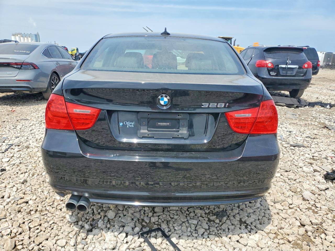 2011 Bmw 328 Xi Black vin: WBAPK7C5XBF195613