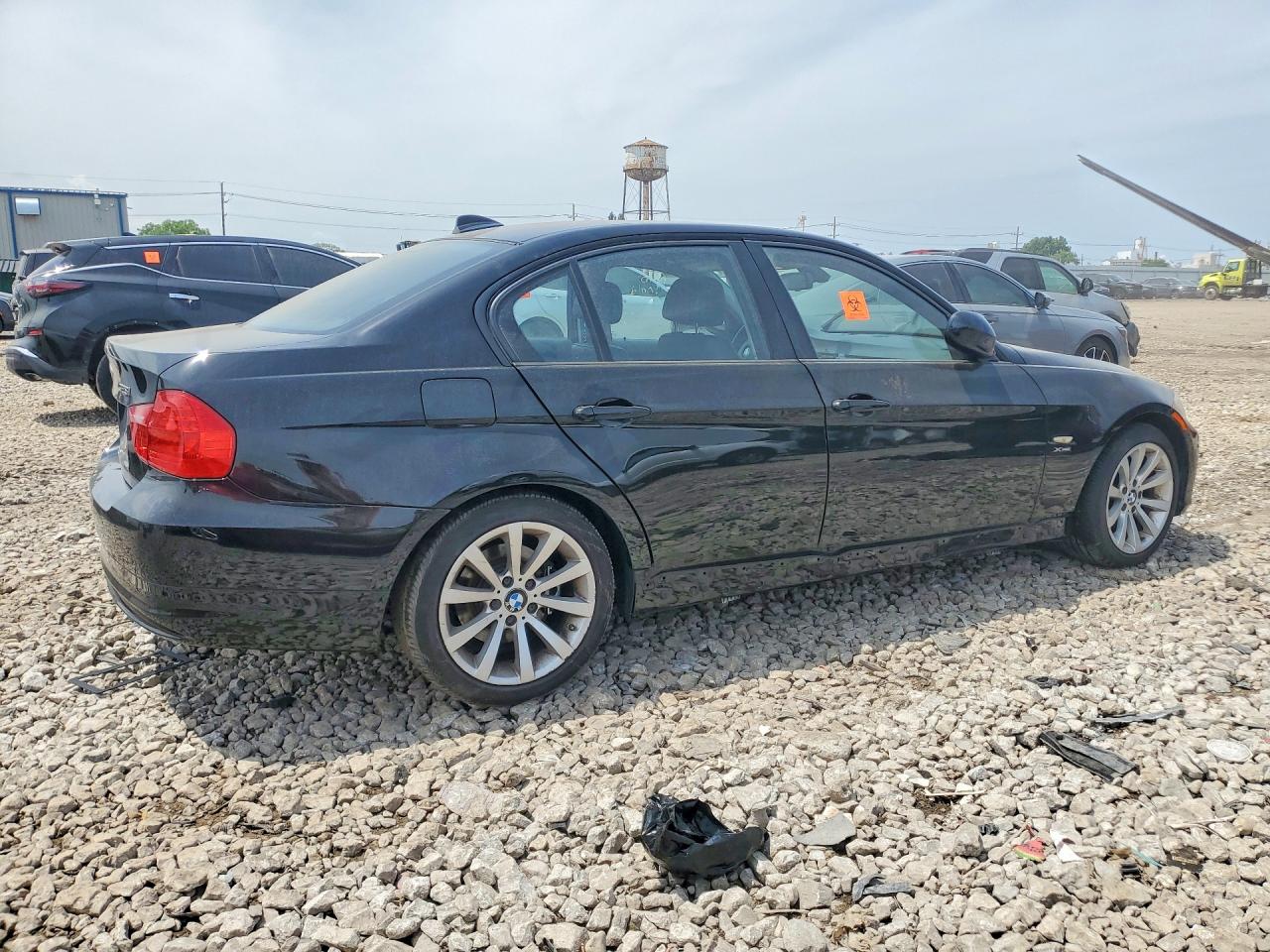 2011 Bmw 328 Xi Black vin: WBAPK7C5XBF195613