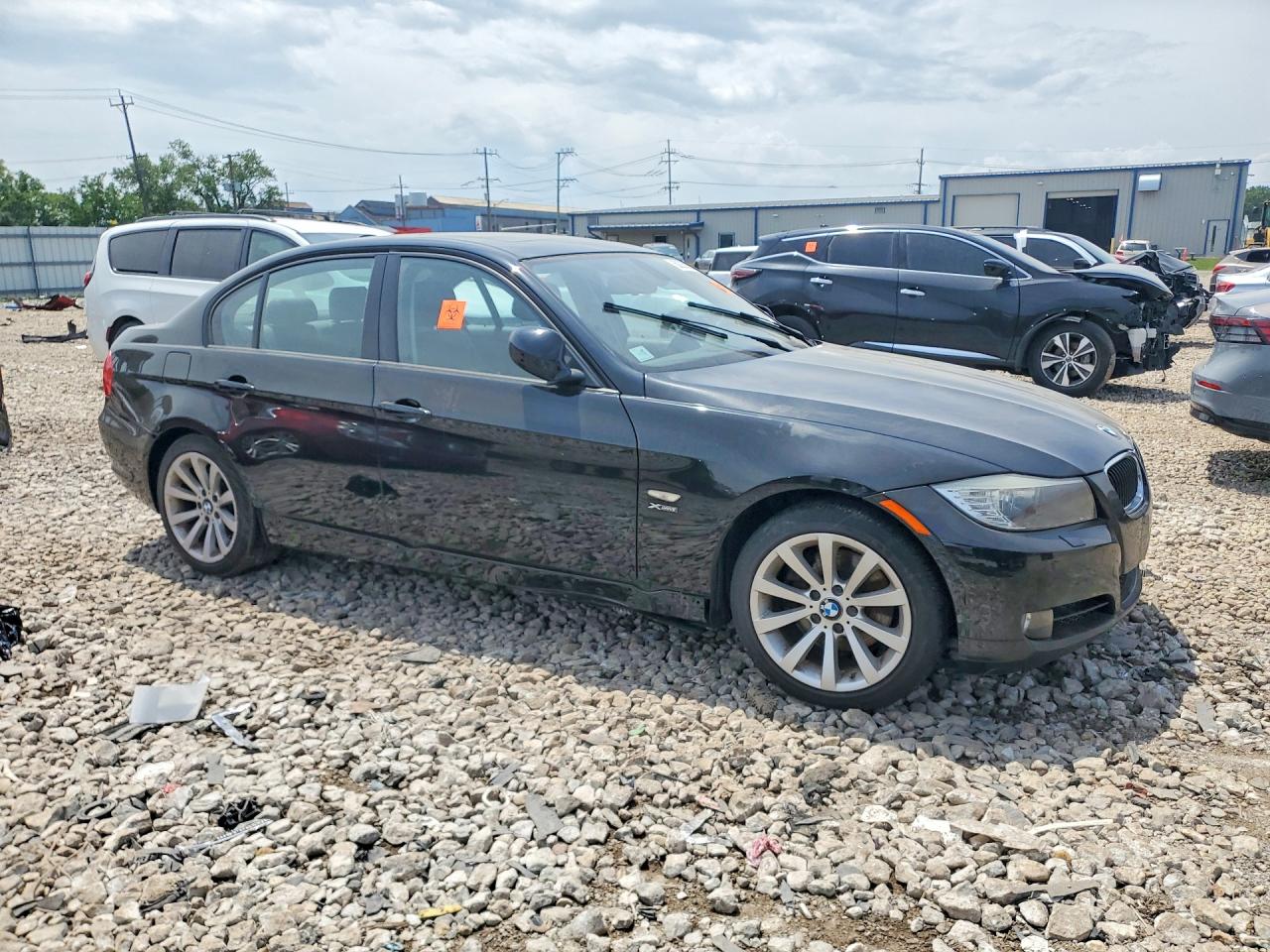 2011 Bmw 328 Xi Black vin: WBAPK7C5XBF195613