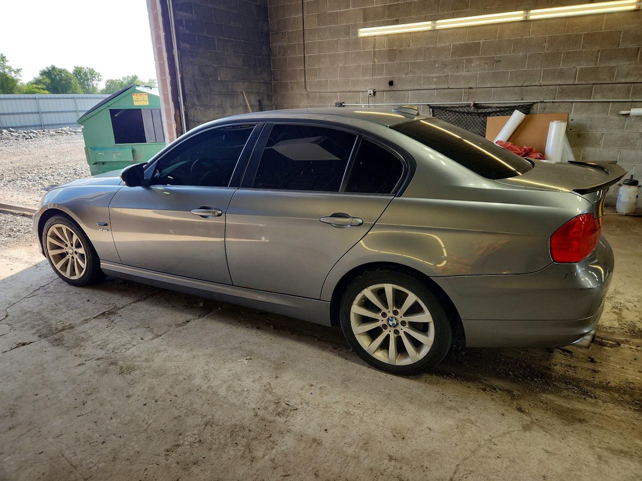 2011 Bmw 328 Xi Gray vin: WBAPK7G50BNN48828