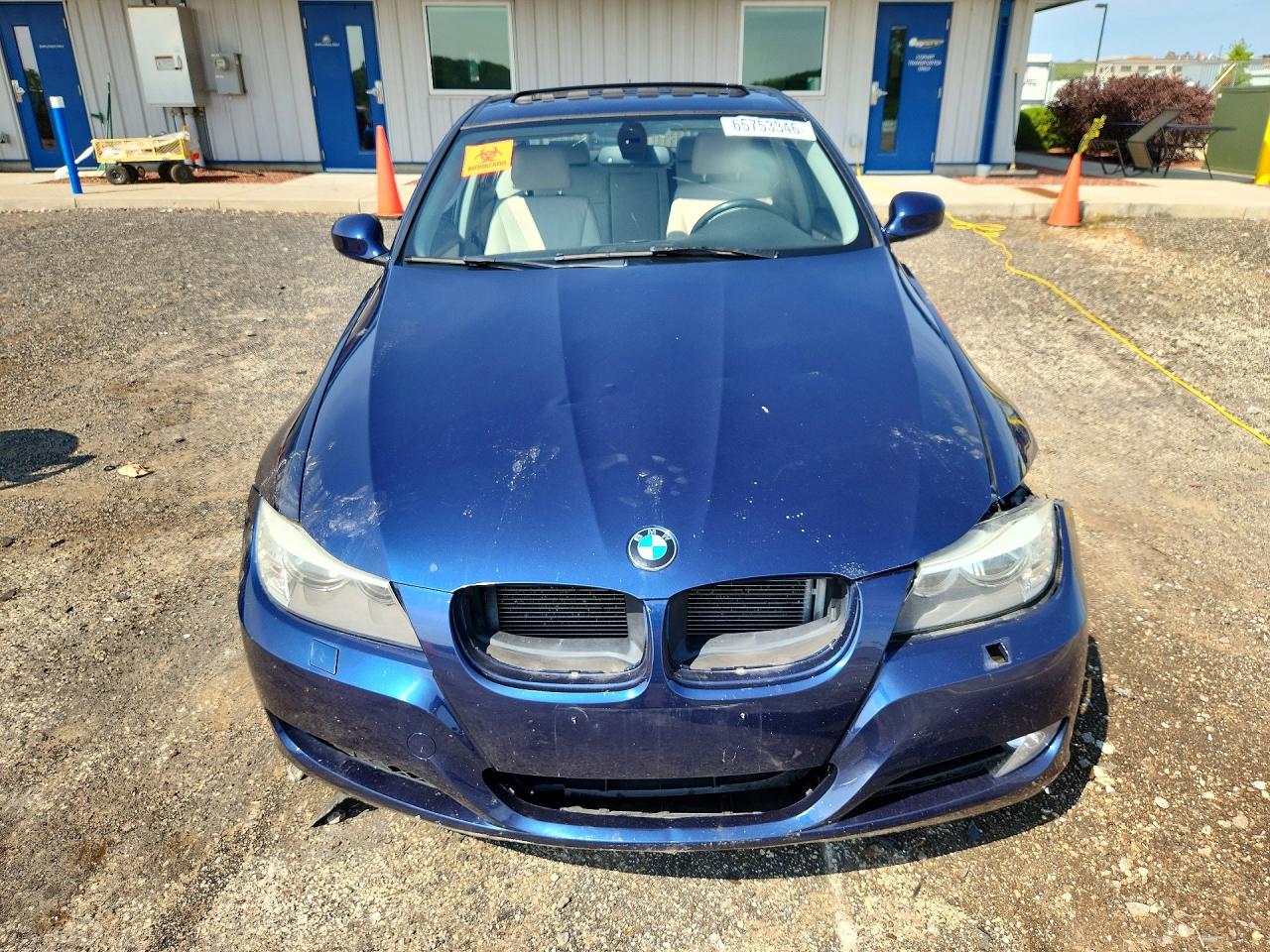 2011 Bmw 328 Xi Blue vin: WBAPK7G50BNN78766