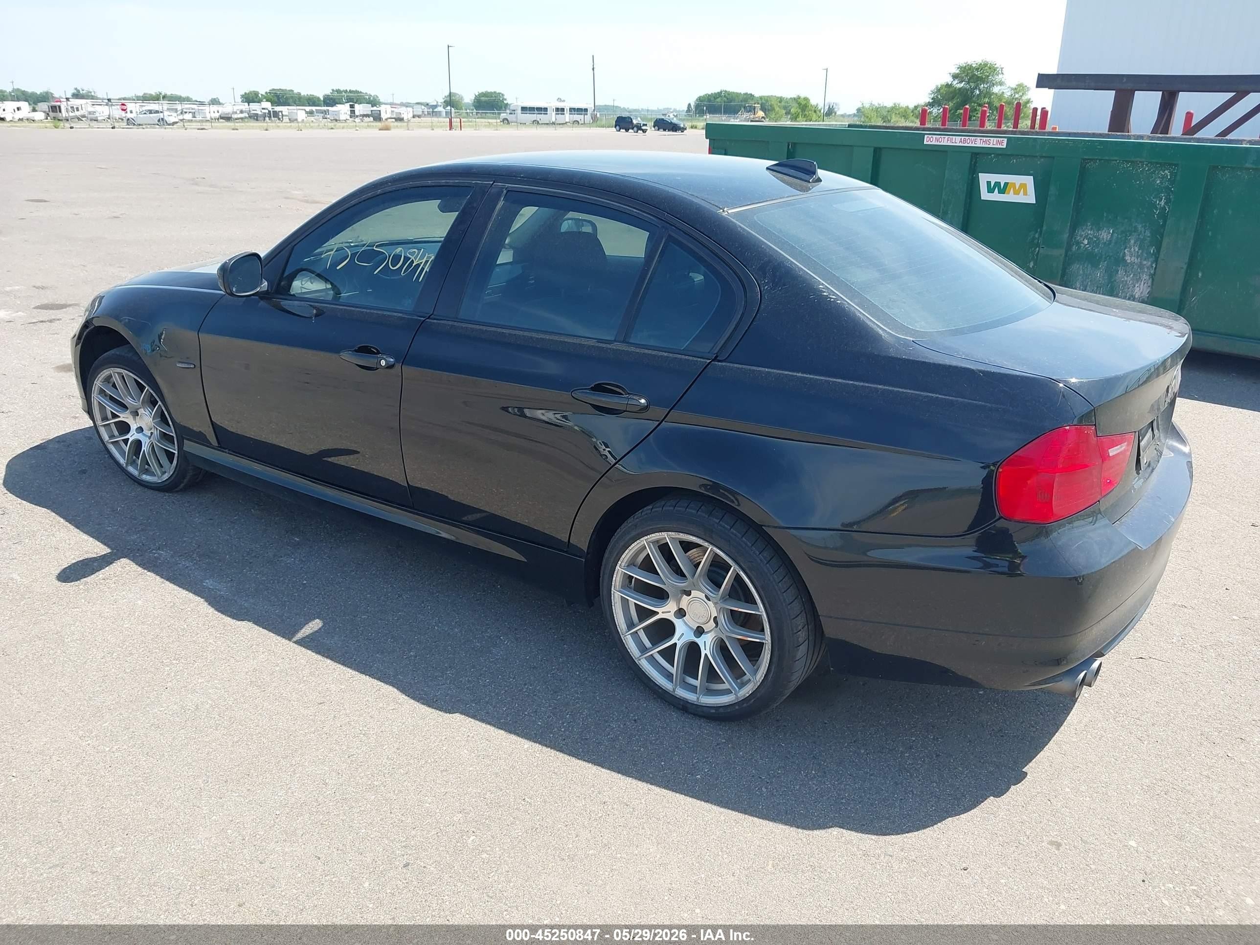 2011 Bmw 328i Xdrive Black vin: WBAPK7G51BNN86052