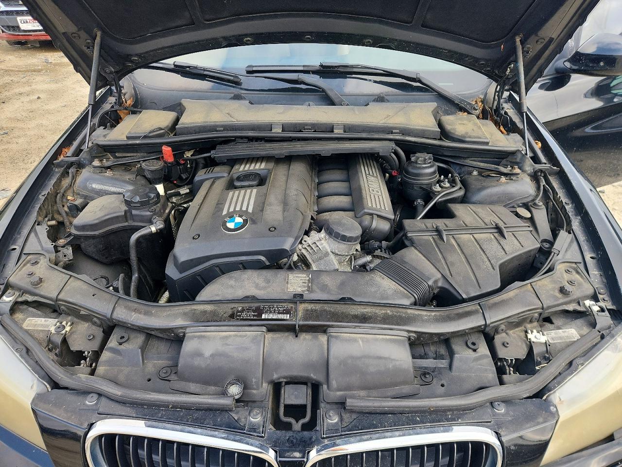 2011 Bmw 328 Xi Black vin: WBAPK7G52BNN86562