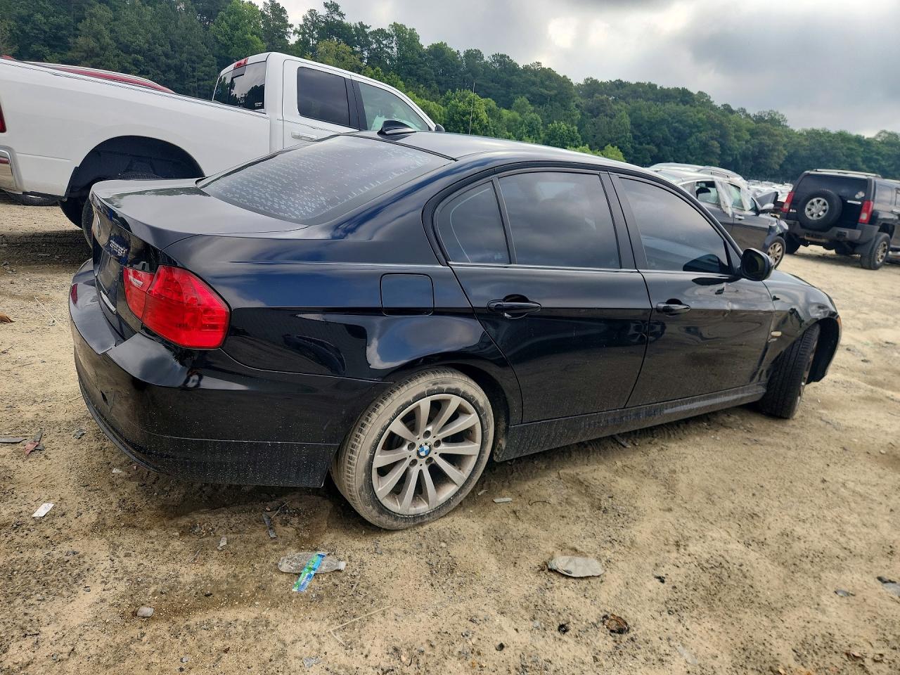 2011 Bmw 328 Xi Black vin: WBAPK7G52BNN86562