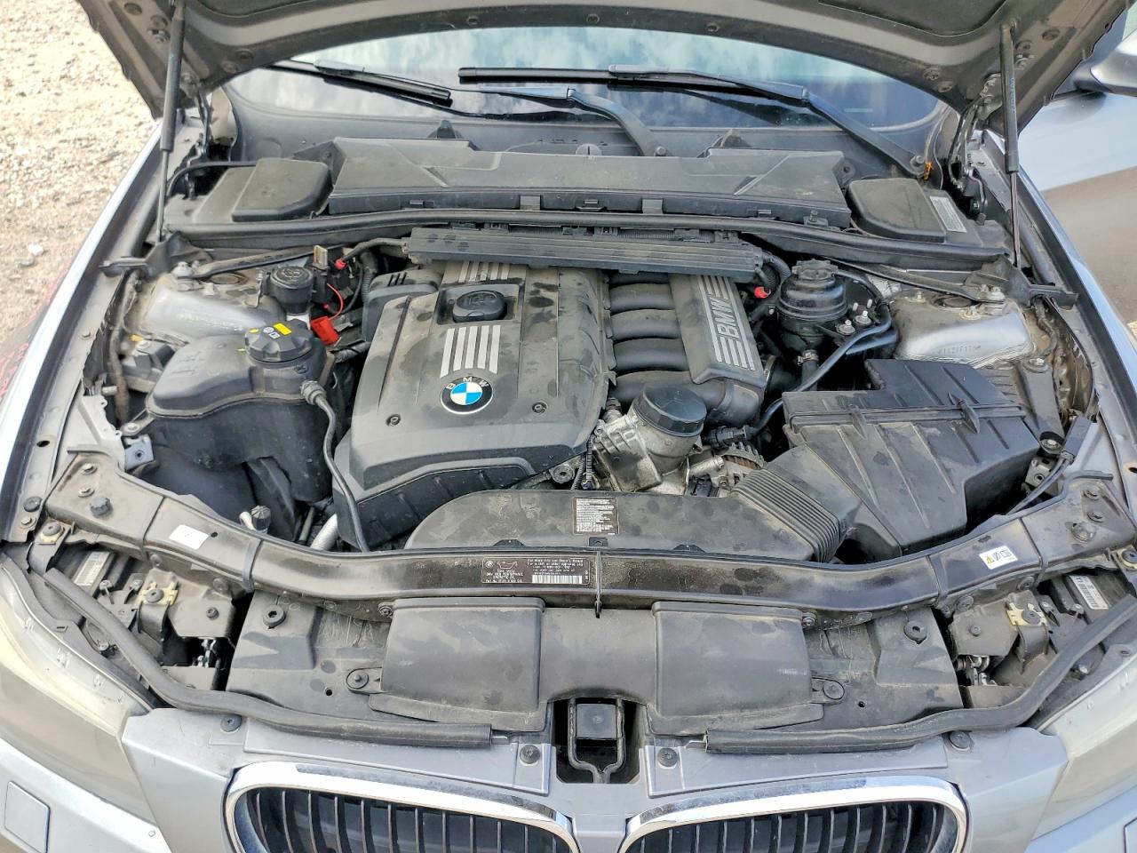 2011 Bmw 328 Xi Gray vin: WBAPK7G53BNN86375