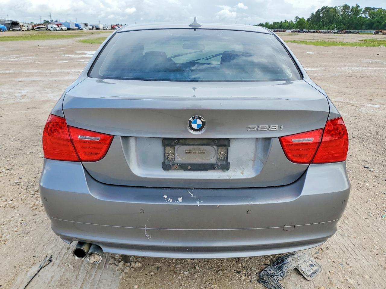 2011 Bmw 328 Xi Gray vin: WBAPK7G53BNN86375