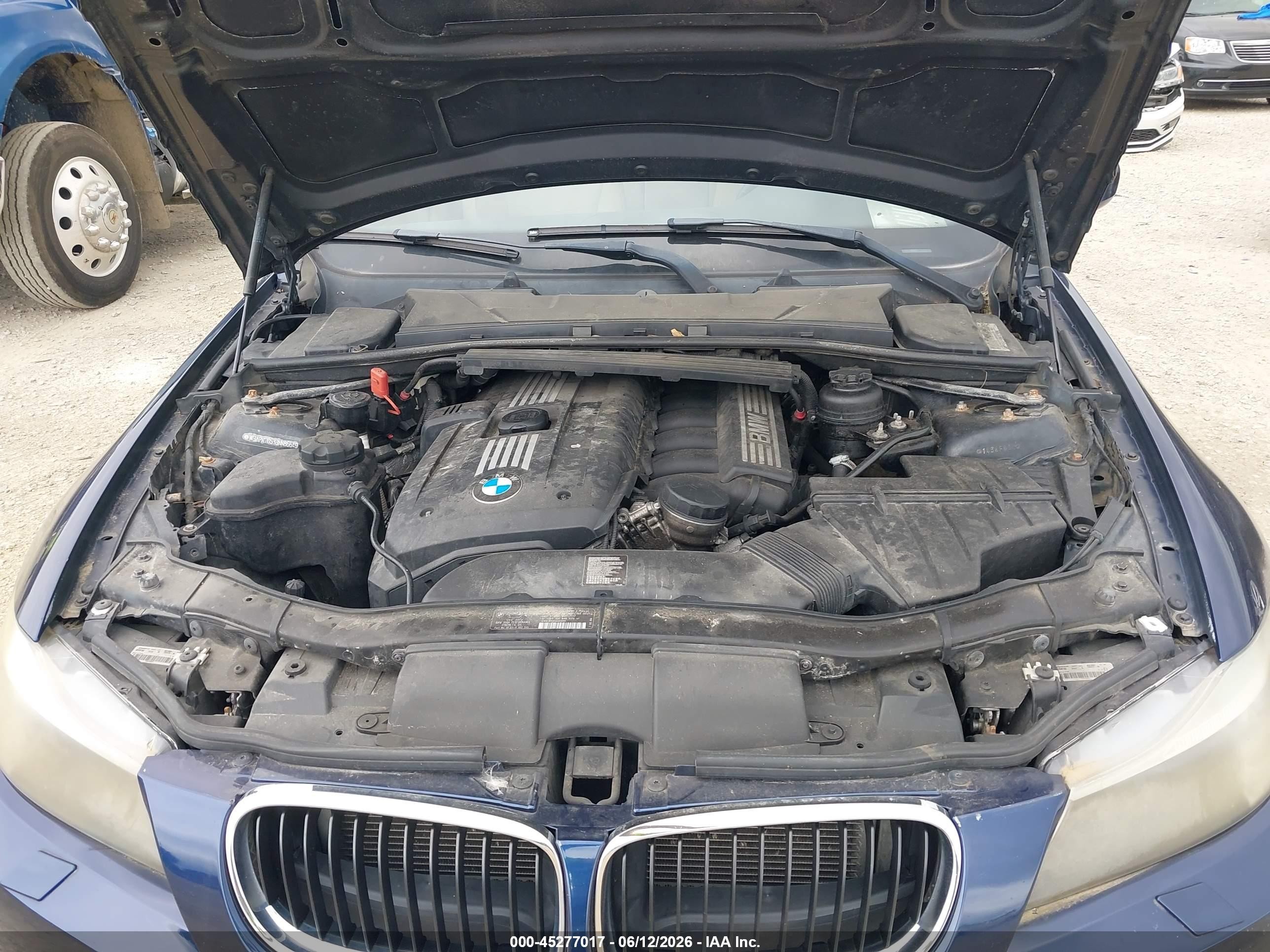 2011 Bmw 328i Xdrive Dark Blue vin: WBAPK7G53BNN86649