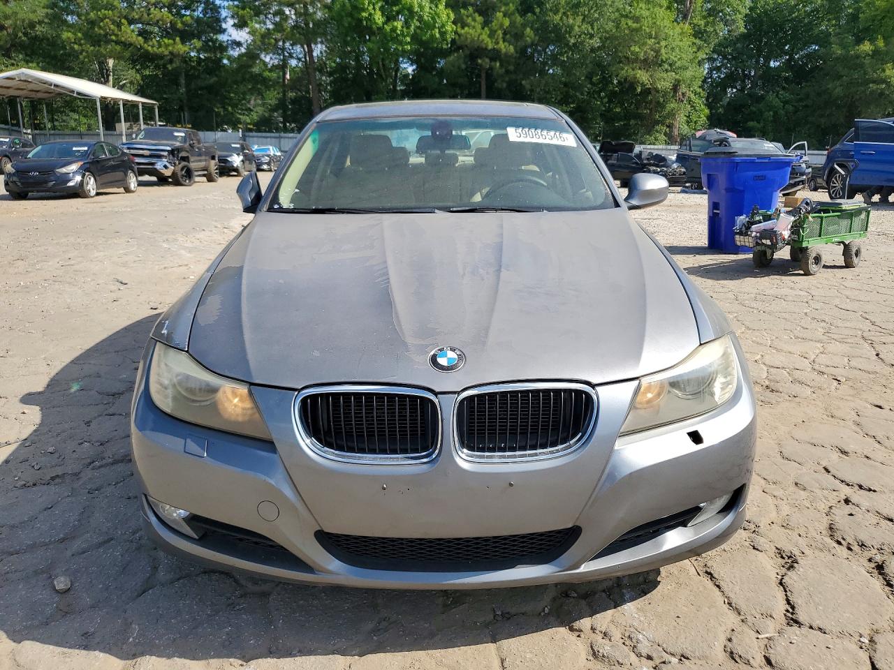 2011 Bmw 328 Xi Gray vin: WBAPK7G56BNN86919