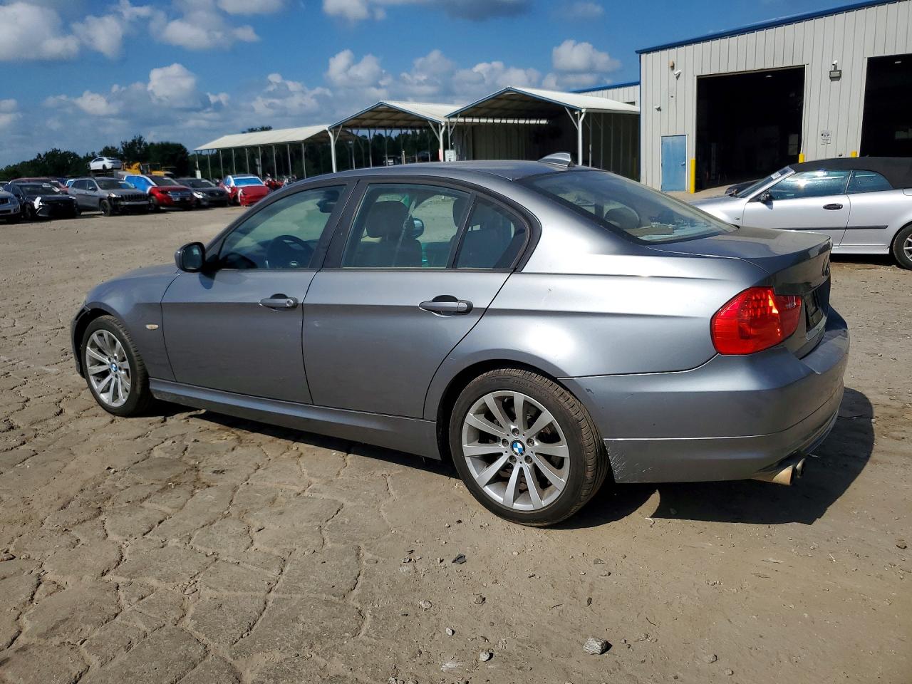 2011 Bmw 328 Xi Gray vin: WBAPK7G56BNN86919