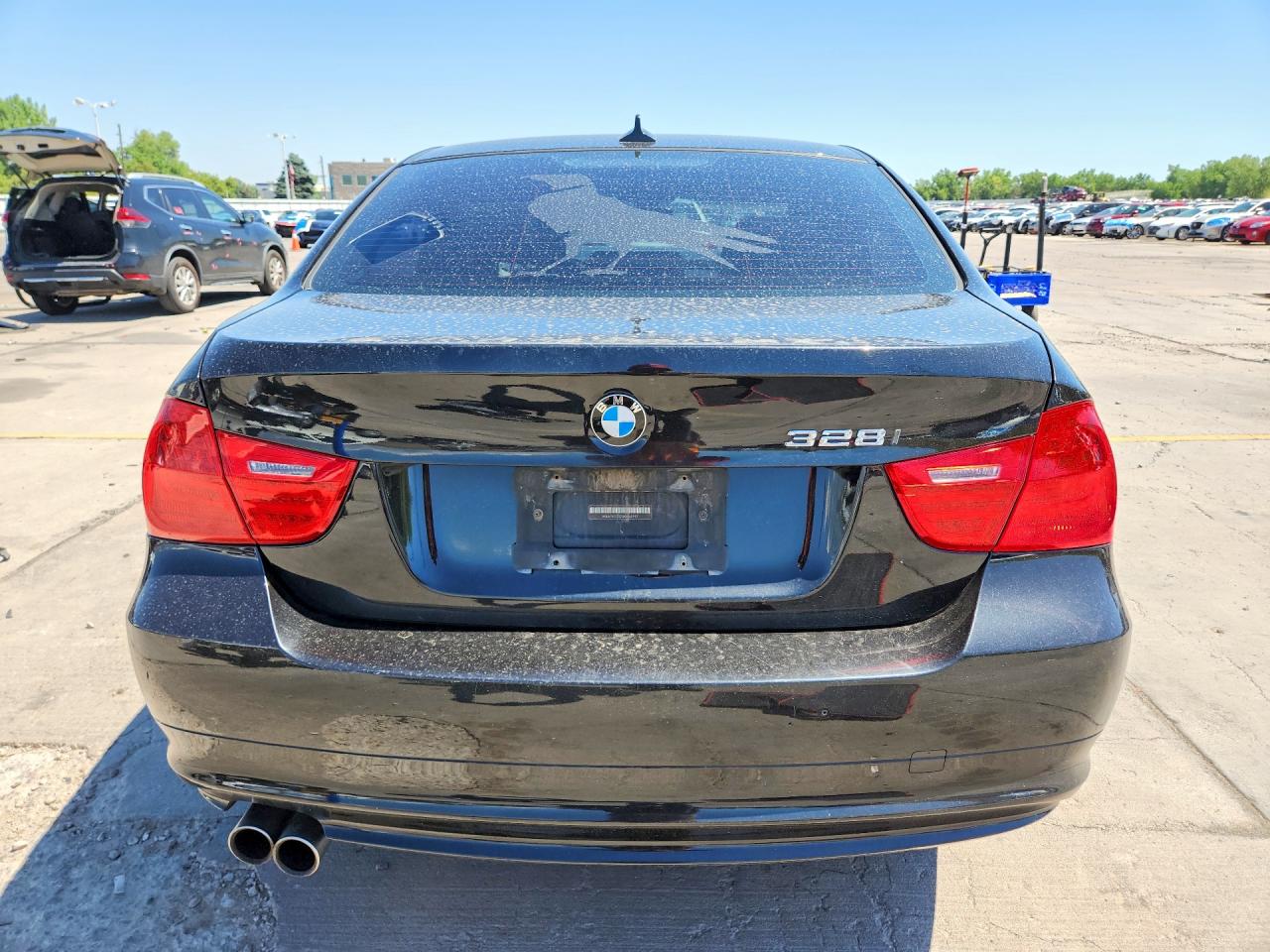2011 Bmw 328 Xi Black vin: WBAPK7G57BNN69997