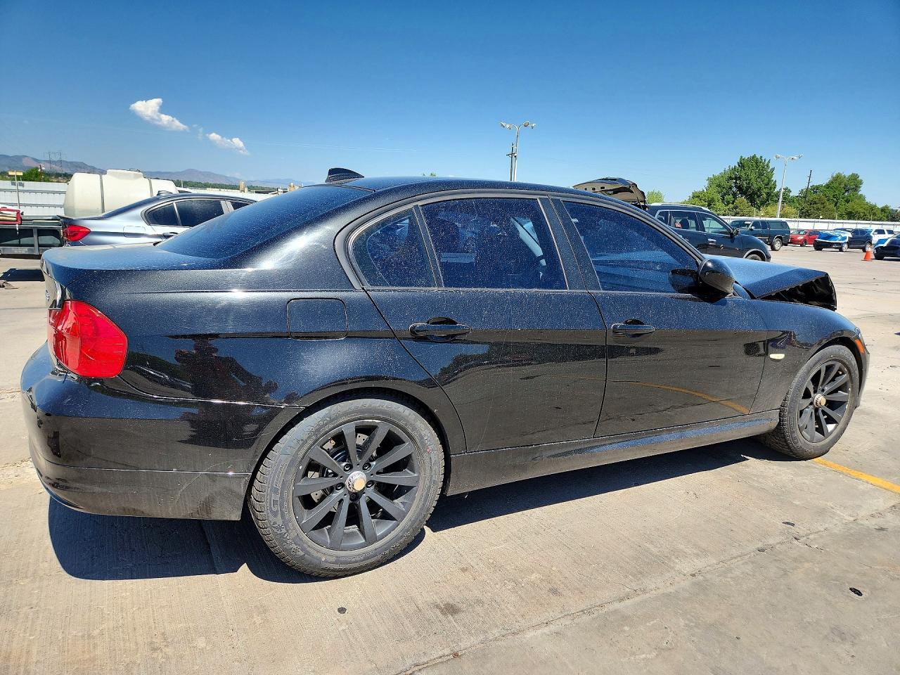 2011 Bmw 328 Xi Black vin: WBAPK7G57BNN69997