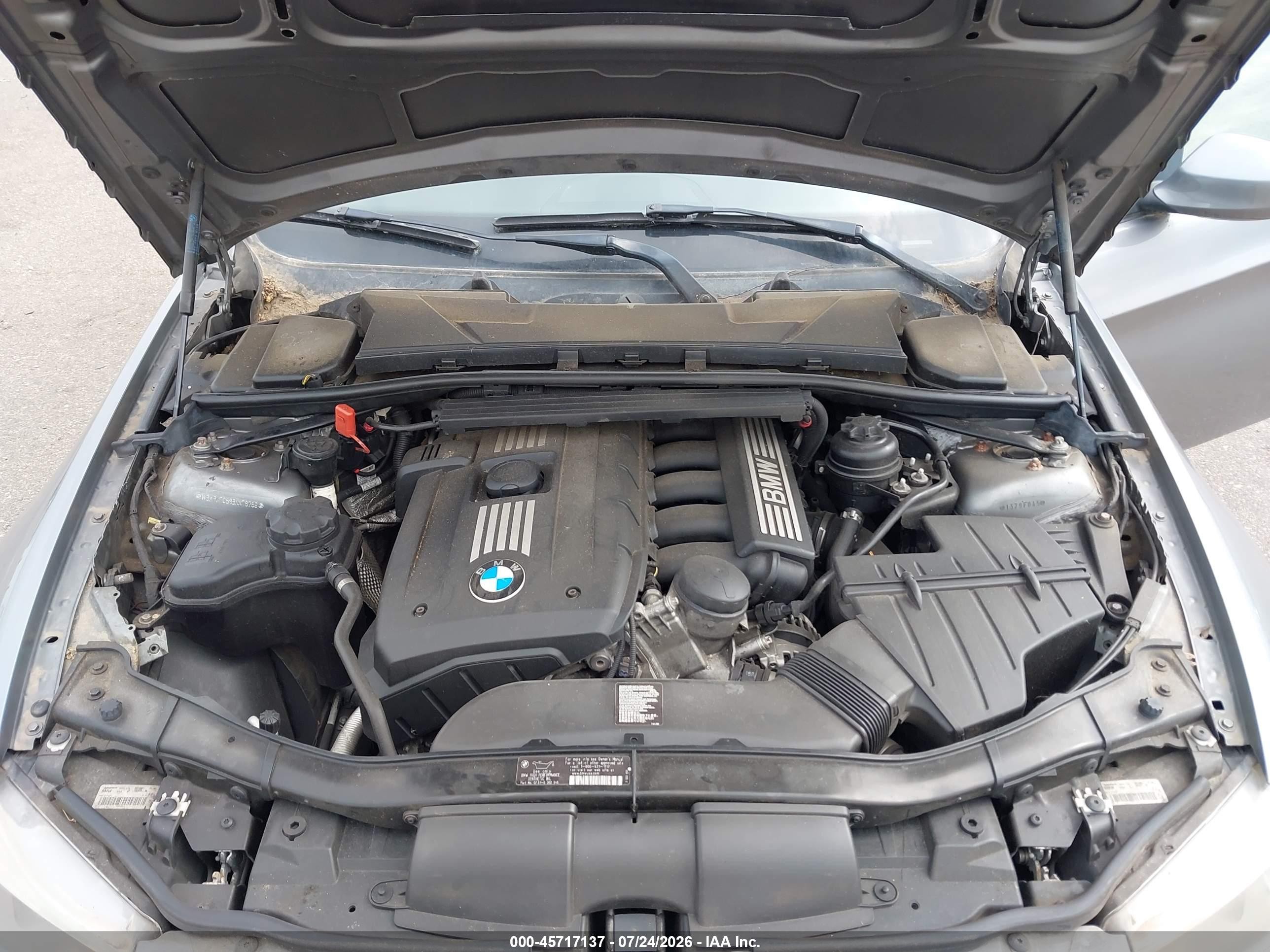 2011 Bmw 328i Xdrive Gray vin: WBAPK7G58BNN78269