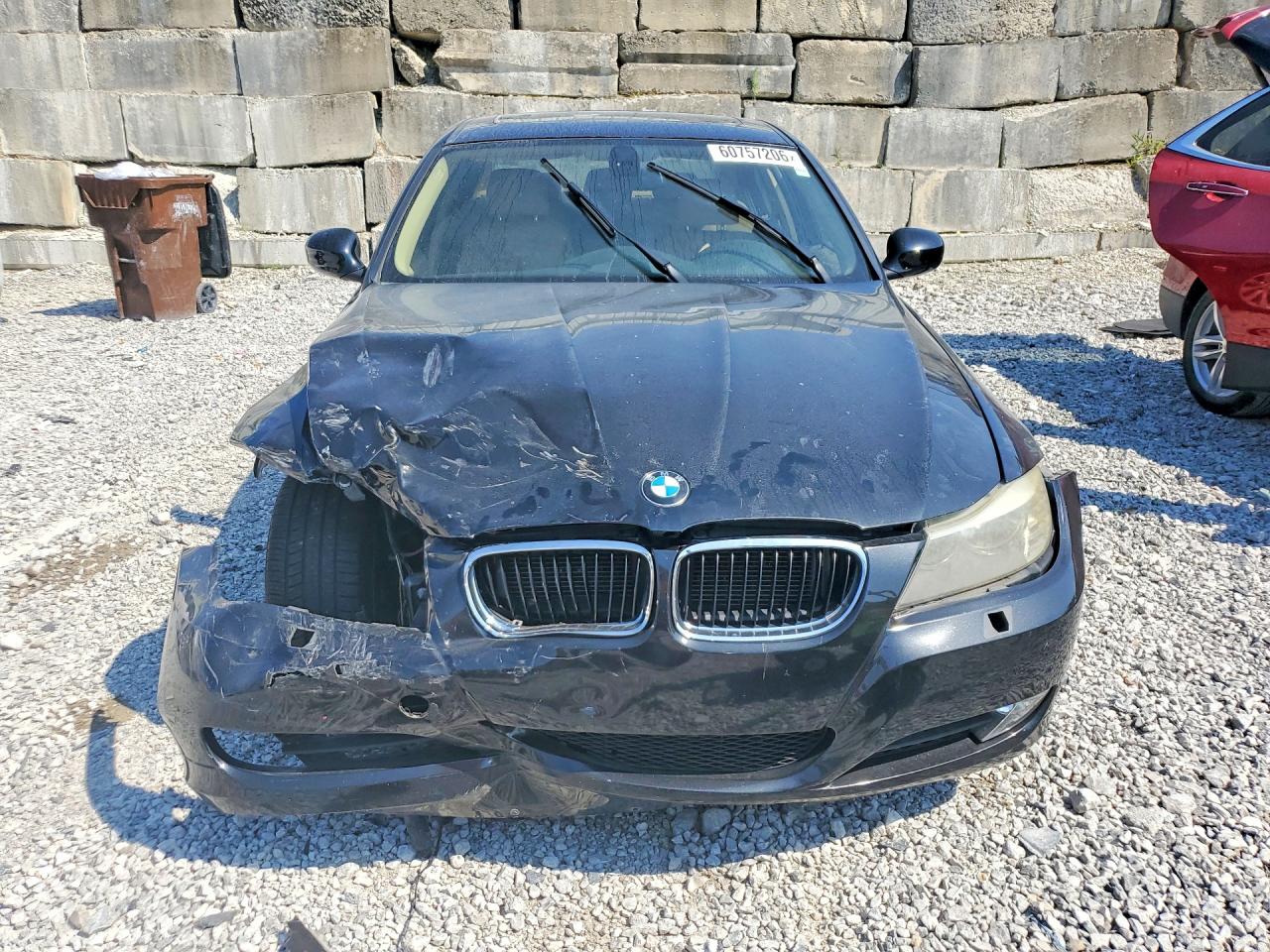2011 Bmw 328 Xi Black vin: WBAPK7G5XBNN78483