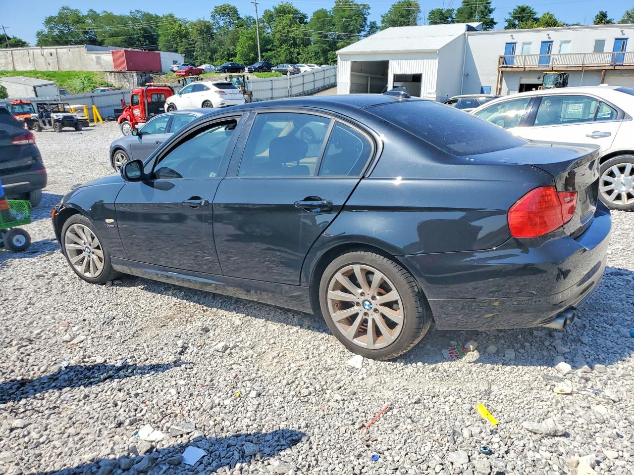 2011 Bmw 328 Xi Black vin: WBAPK7G5XBNN78483