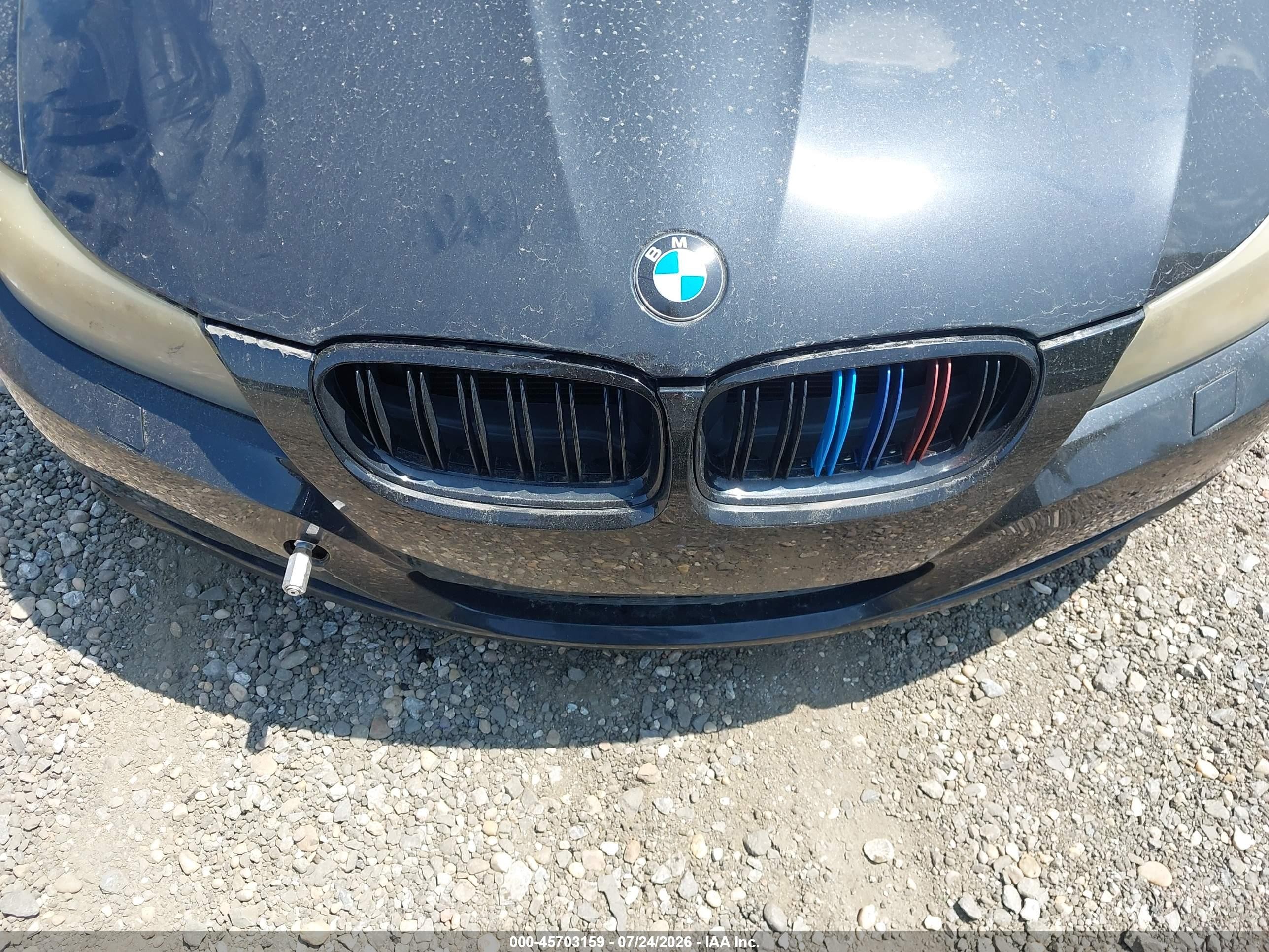 2009 Bmw 335i Xdrive Black vin: WBAPL33519A406680