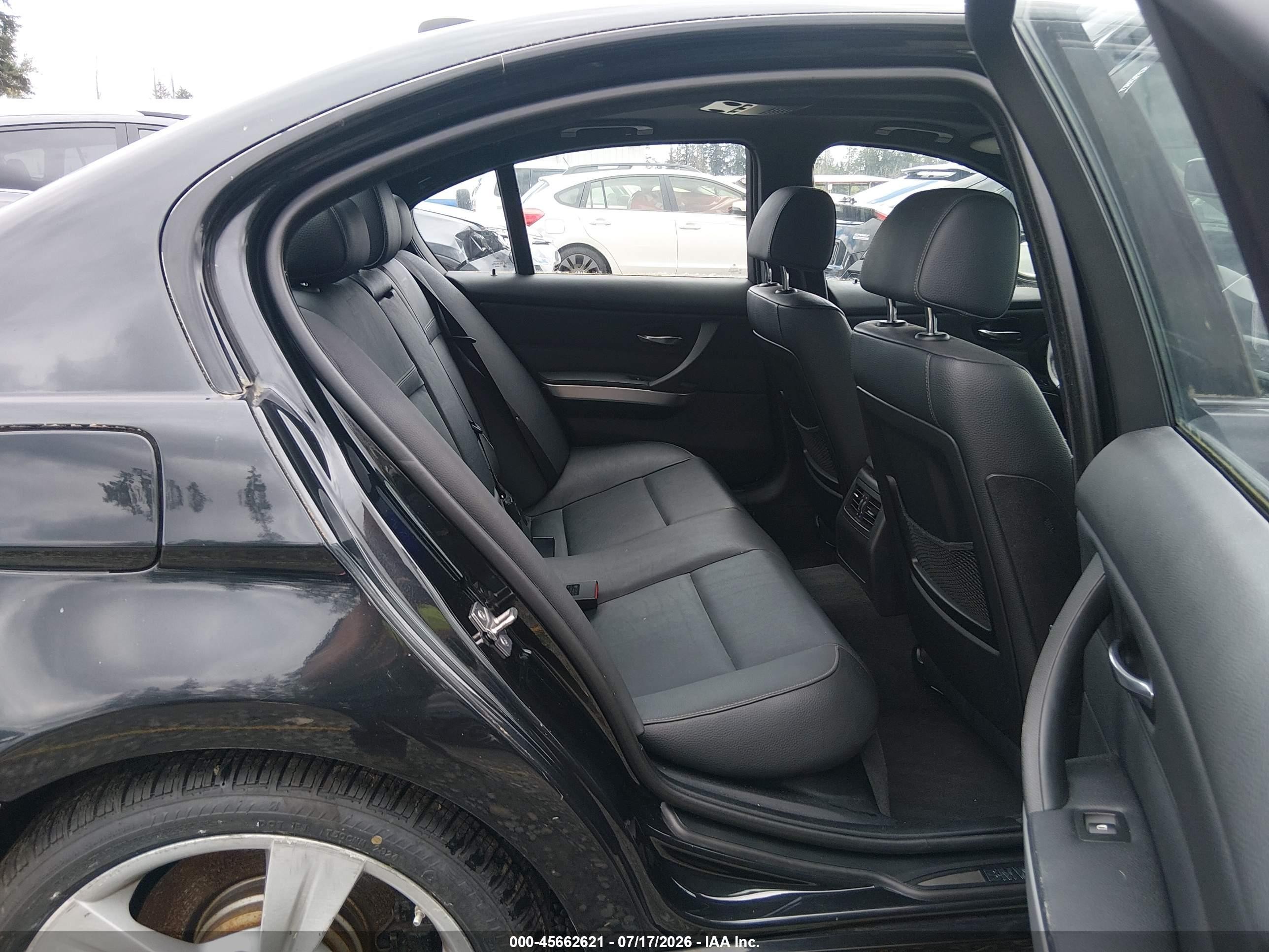 2009 Bmw 335i Xdrive Black vin: WBAPL33589A406708