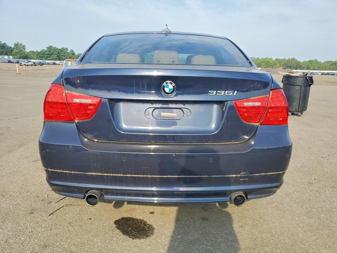 2010 Bmw 3 Series Blue vin: WBAPL3C59AA408052