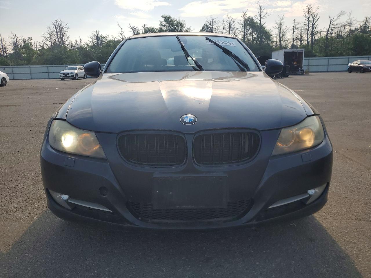 2010 Bmw 3 Series Blue vin: WBAPL3C59AA408052