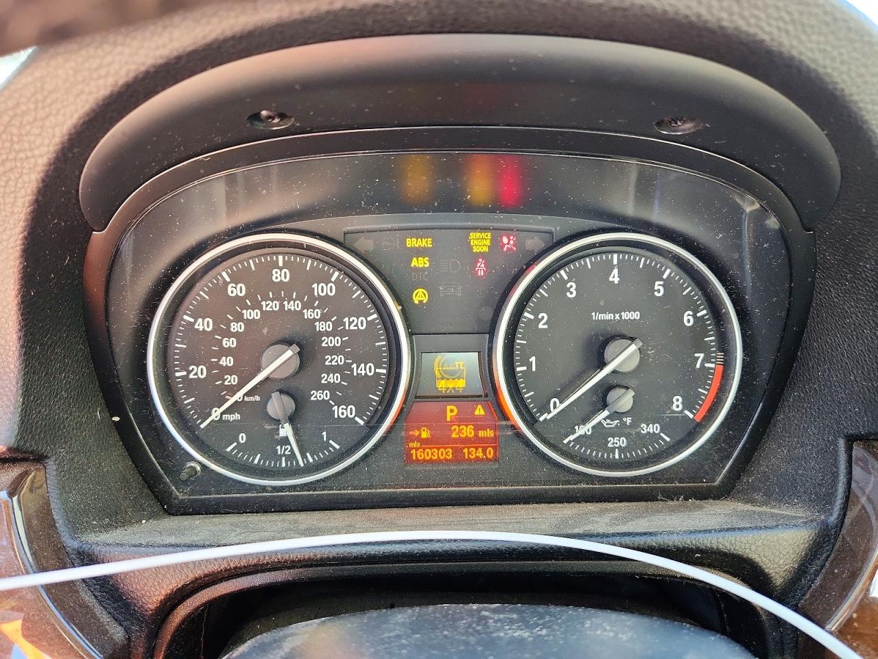 2011 Bmw 335 Xi Blue vin: WBAPL5C50BA918013