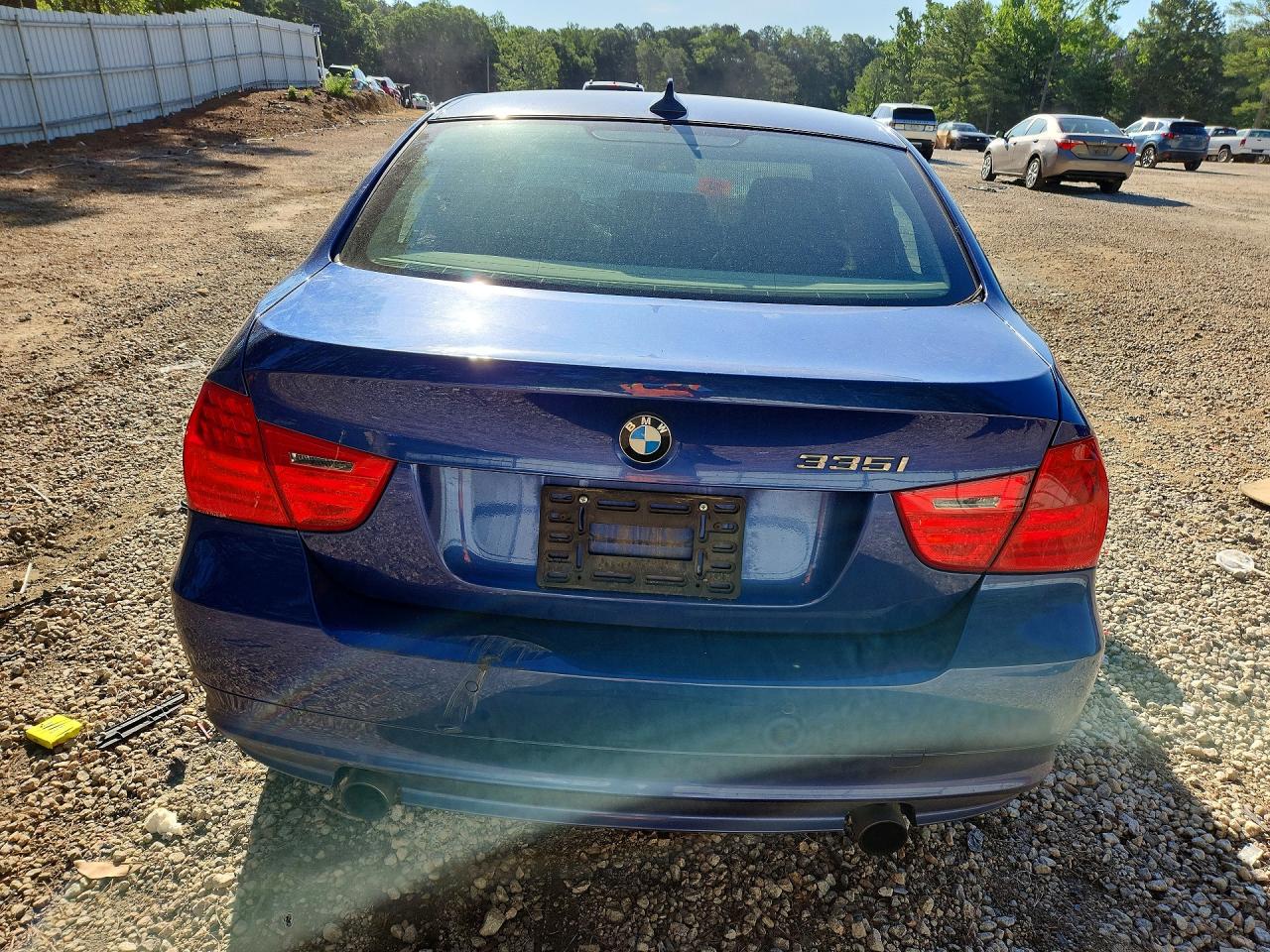 2011 Bmw 335 Xi Blue vin: WBAPL5C50BA918013