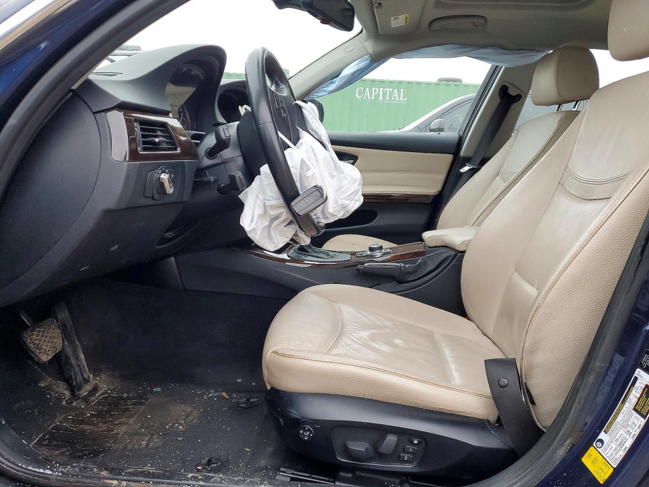 2011 Bmw 335 Xi Синий vin: WBAPL5C50BA918836