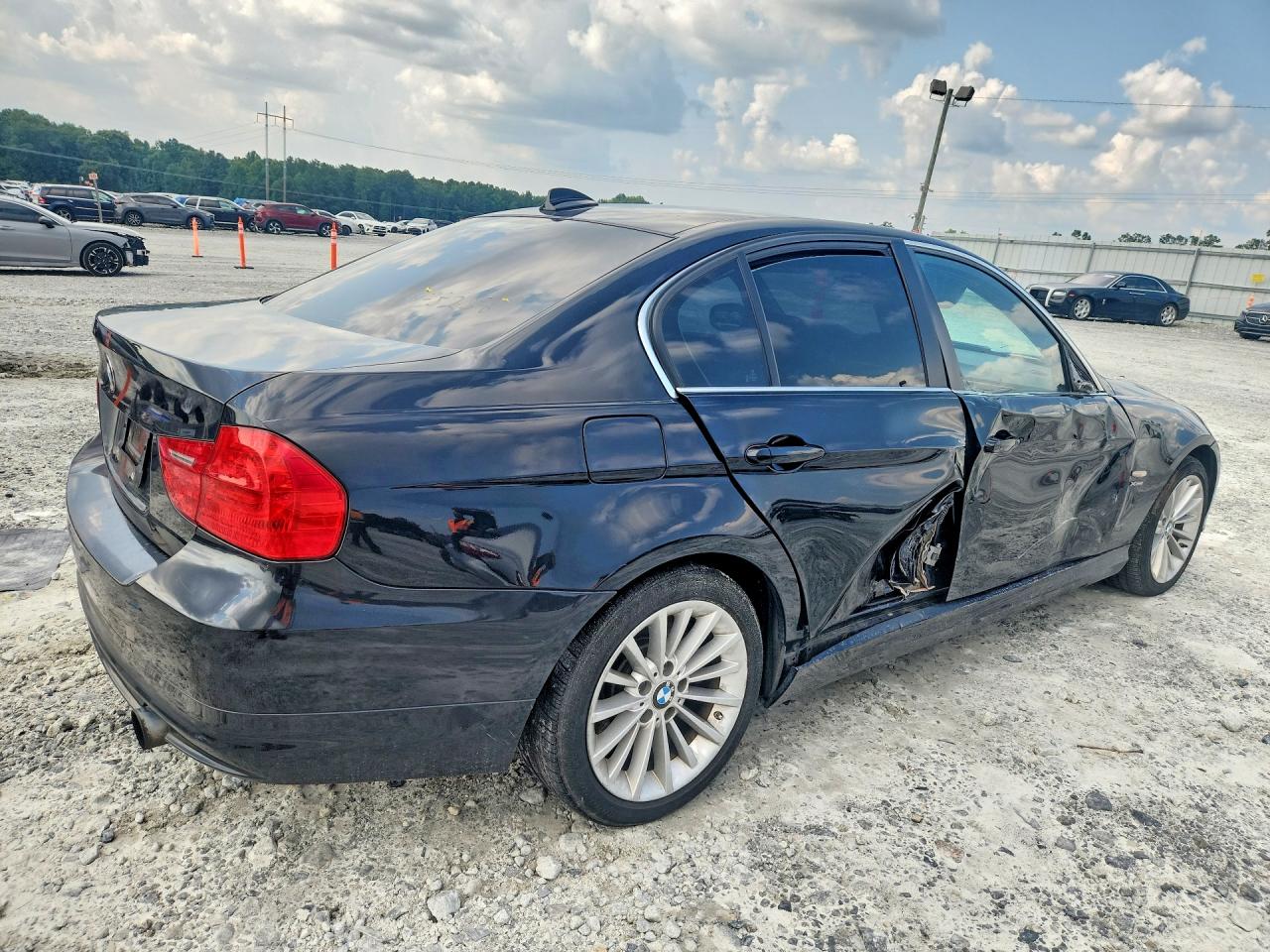 2011 Bmw 335 Xi Black vin: WBAPL5C51BA920160