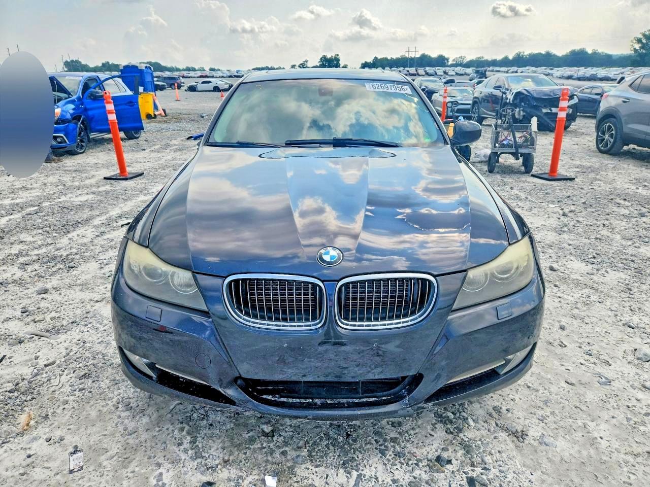 2011 Bmw 335 Xi Black vin: WBAPL5C51BA920160