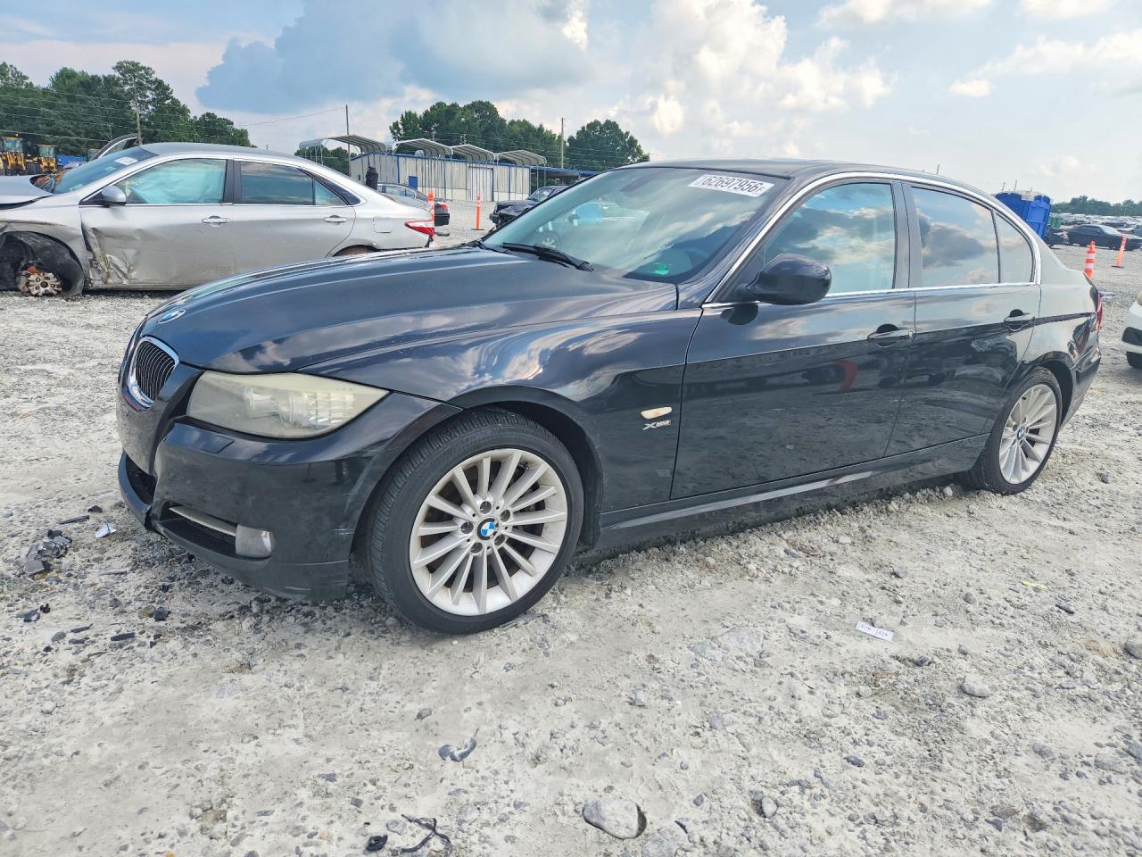 2011 Bmw 335 Xi Black vin: WBAPL5C51BA920160
