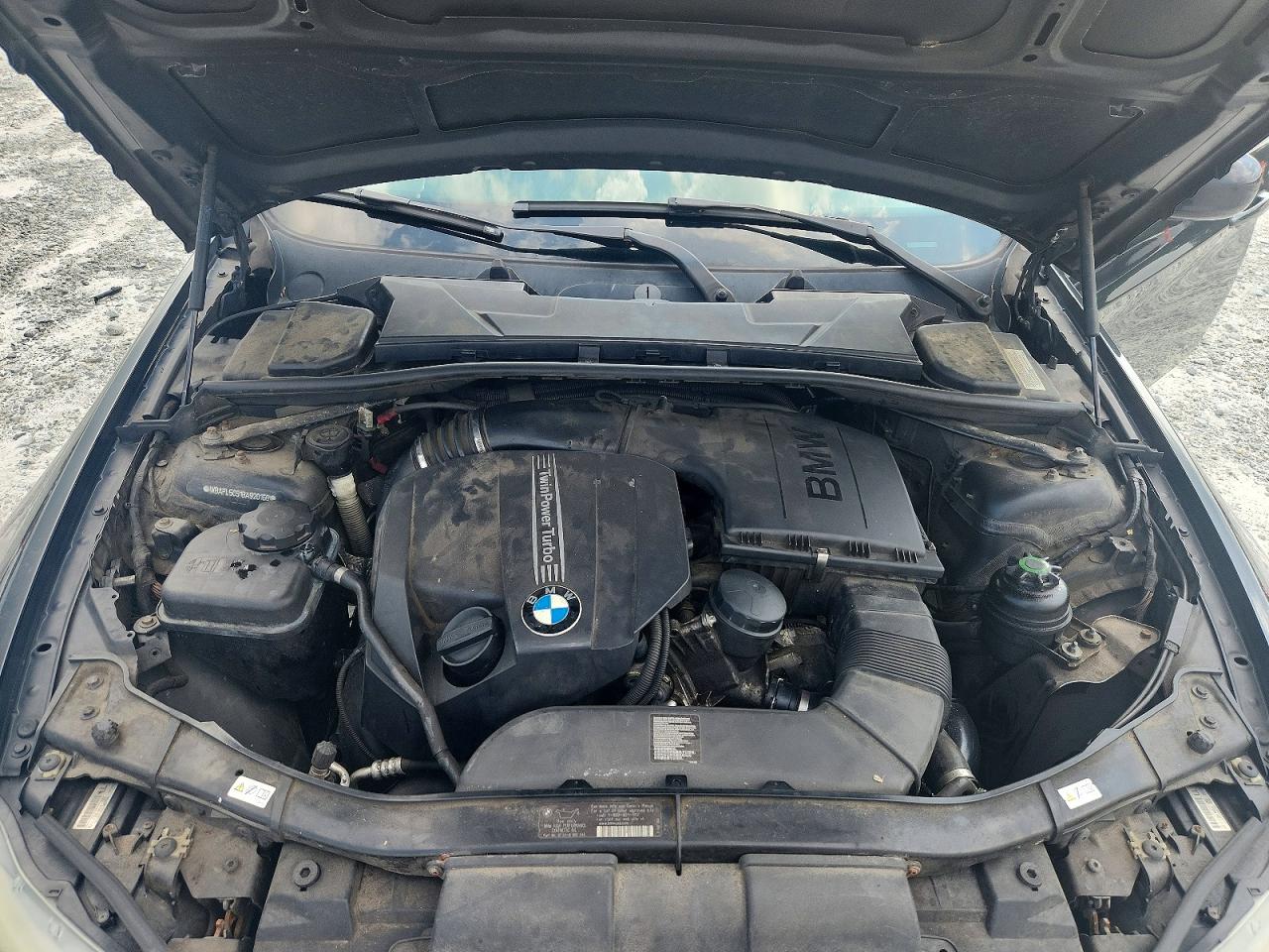 2011 Bmw 335 Xi Black vin: WBAPL5C51BA920160