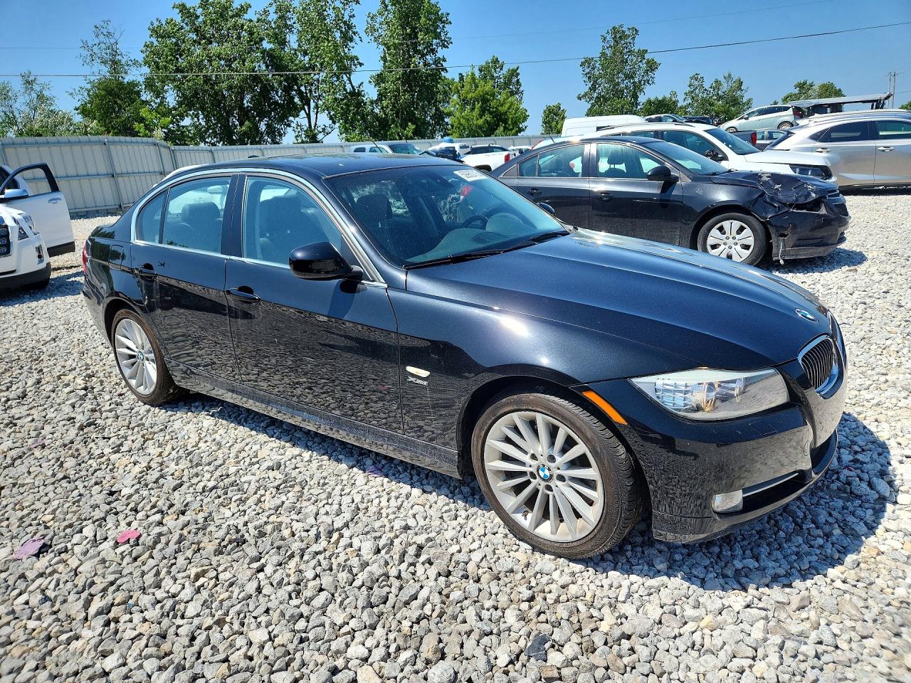 2011 Bmw 335 Xi Black vin: WBAPL5C51BA920580