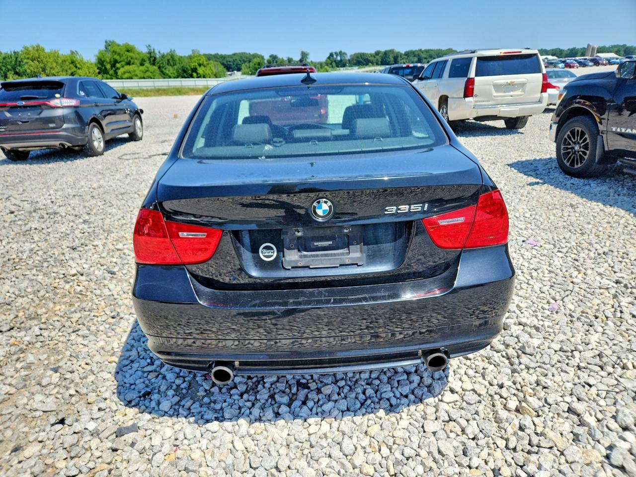 2011 Bmw 335 Xi Black vin: WBAPL5C51BA920580