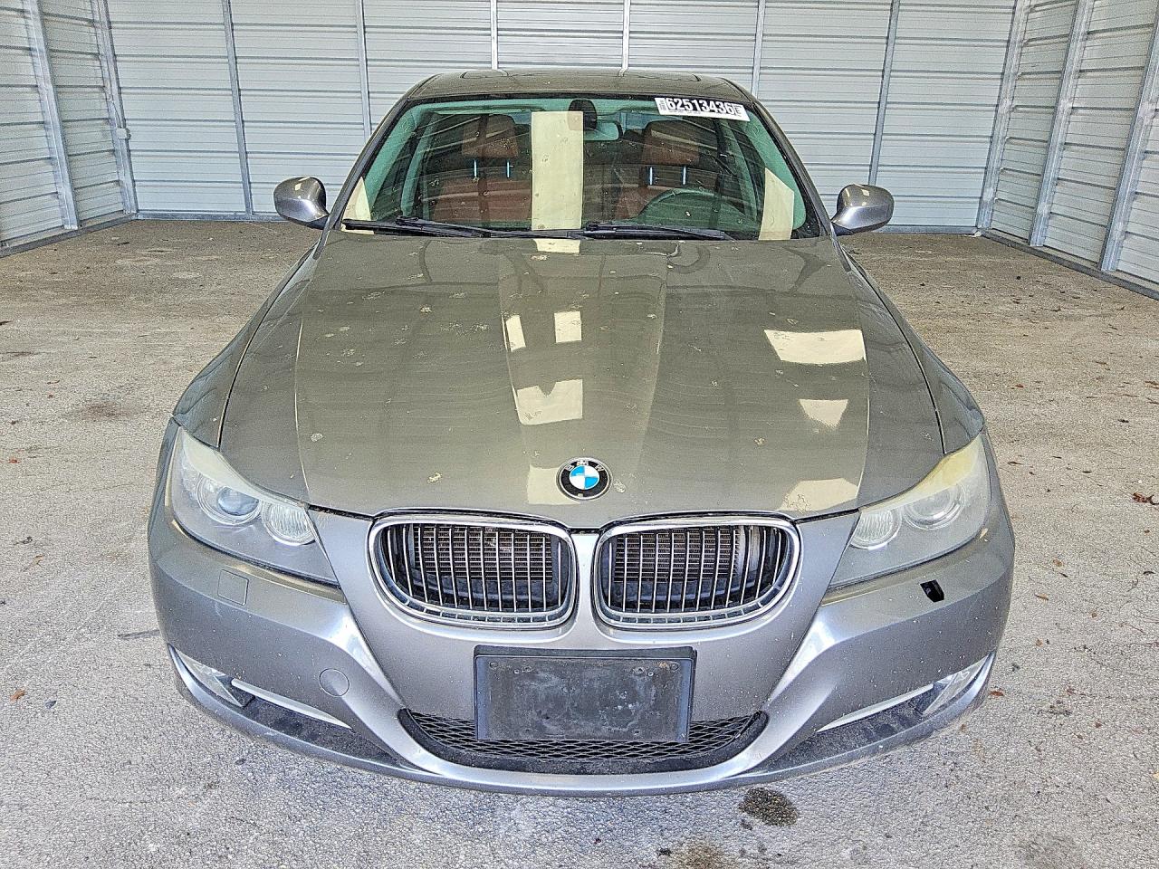 2011 Bmw 335 Xi Gray vin: WBAPL5C53BA917986