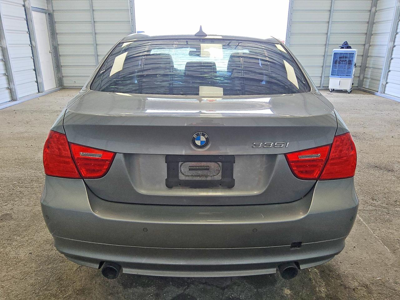 2011 Bmw 335 Xi Gray vin: WBAPL5C53BA917986