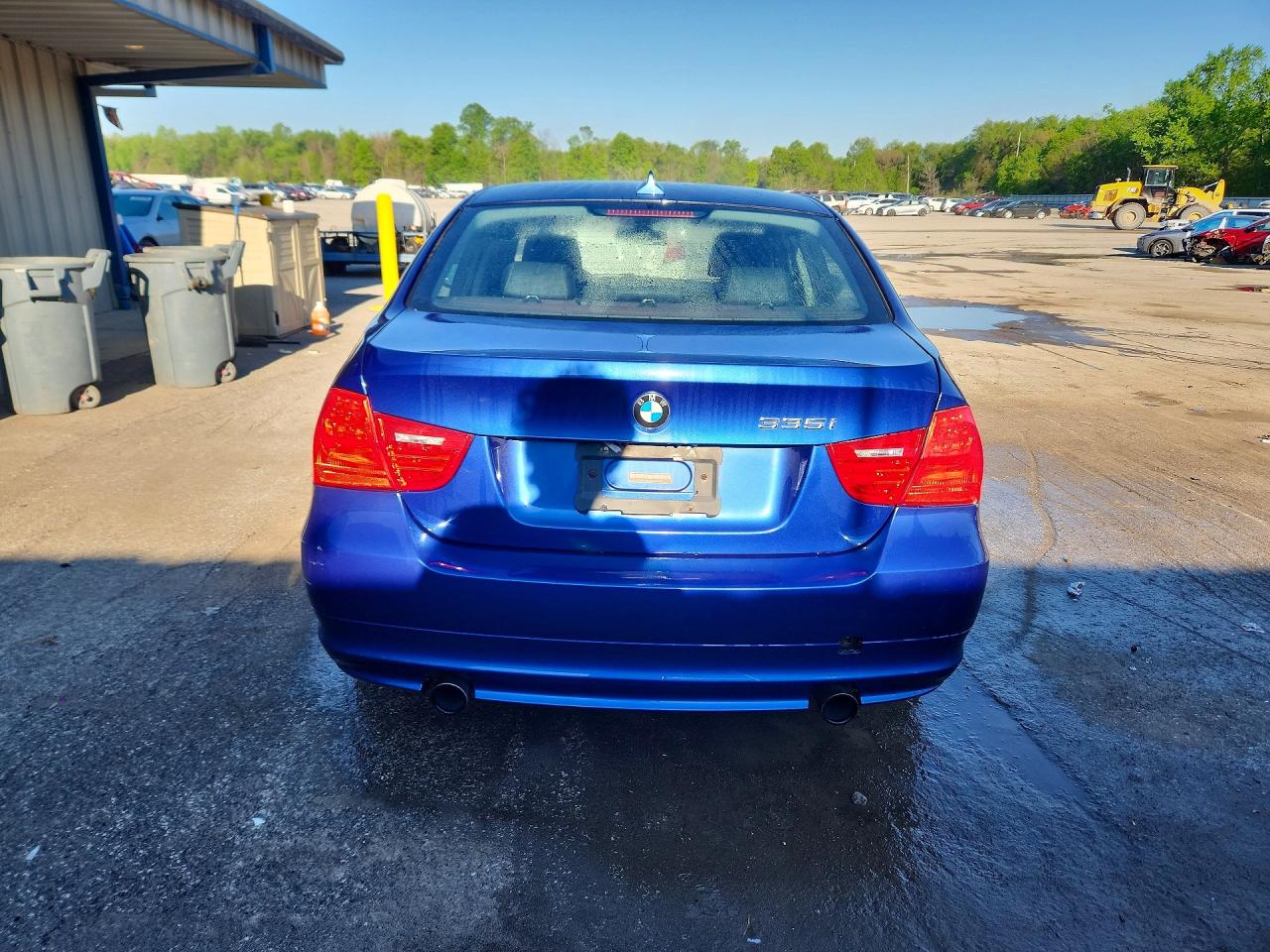 2011 Bmw 335 Xi Blue vin: WBAPL5C54BA918239
