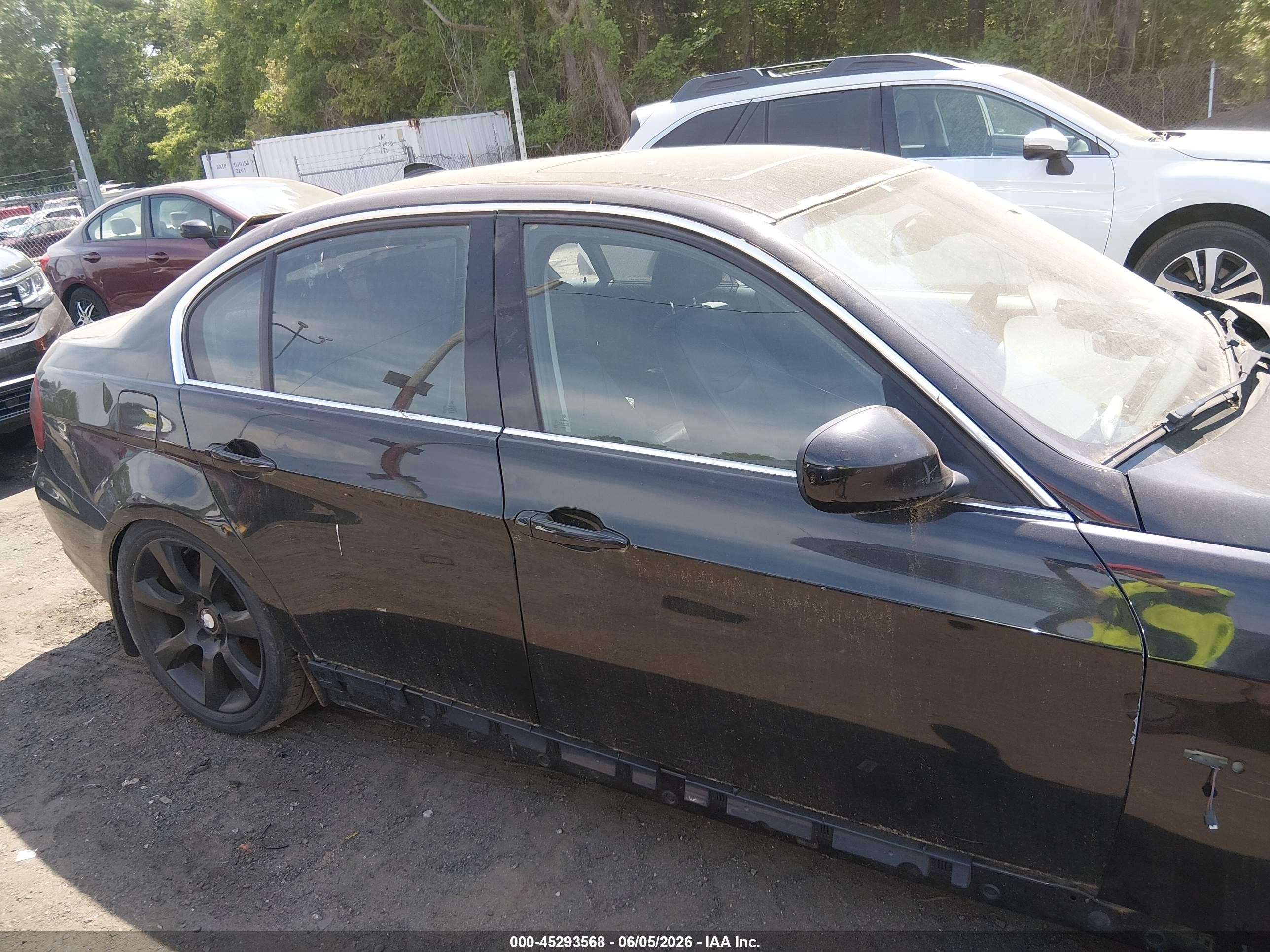 2011 Bmw 335i Xdrive Black vin: WBAPL5C54BA920752