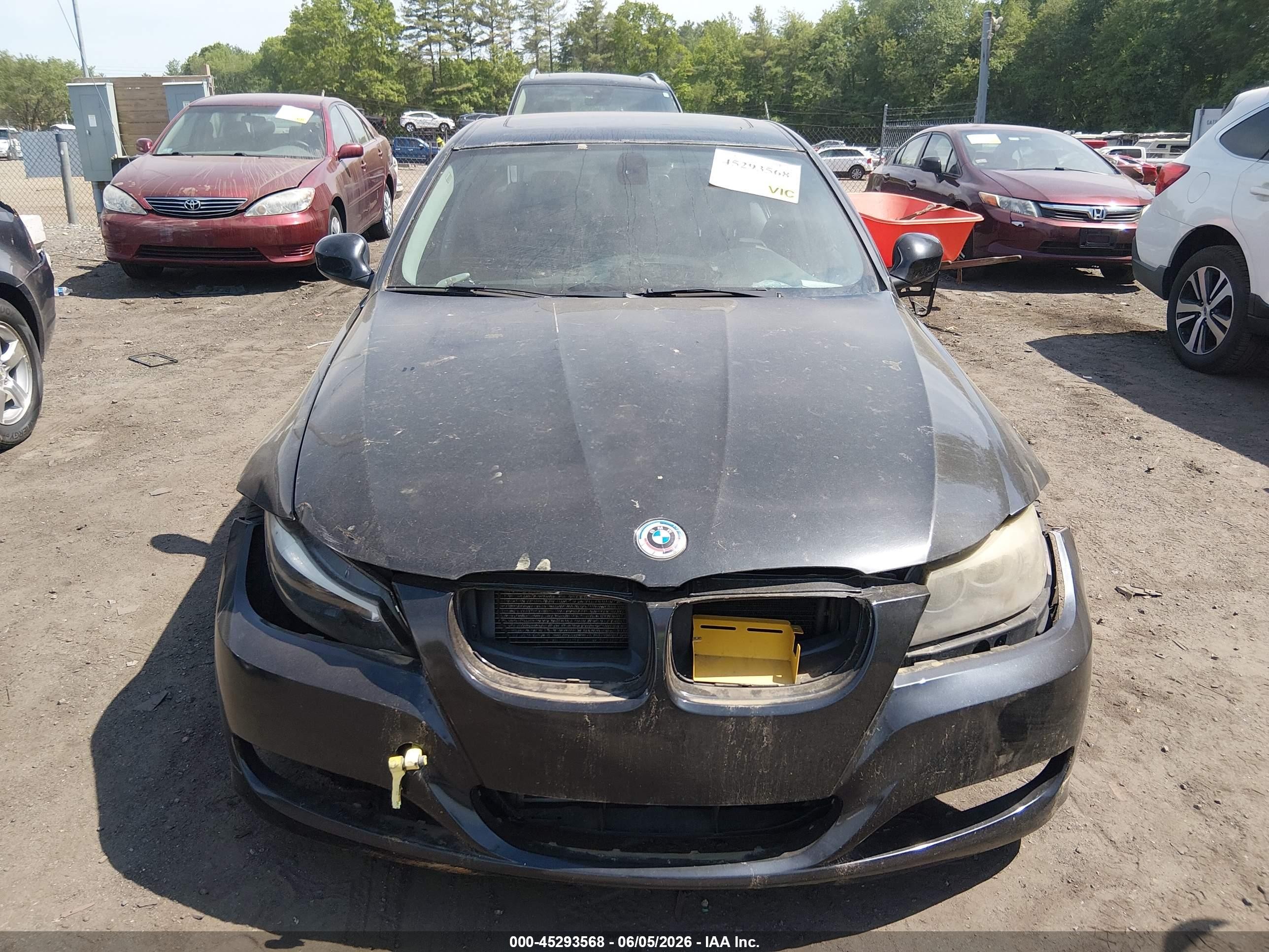 2011 Bmw 335i Xdrive Black vin: WBAPL5C54BA920752