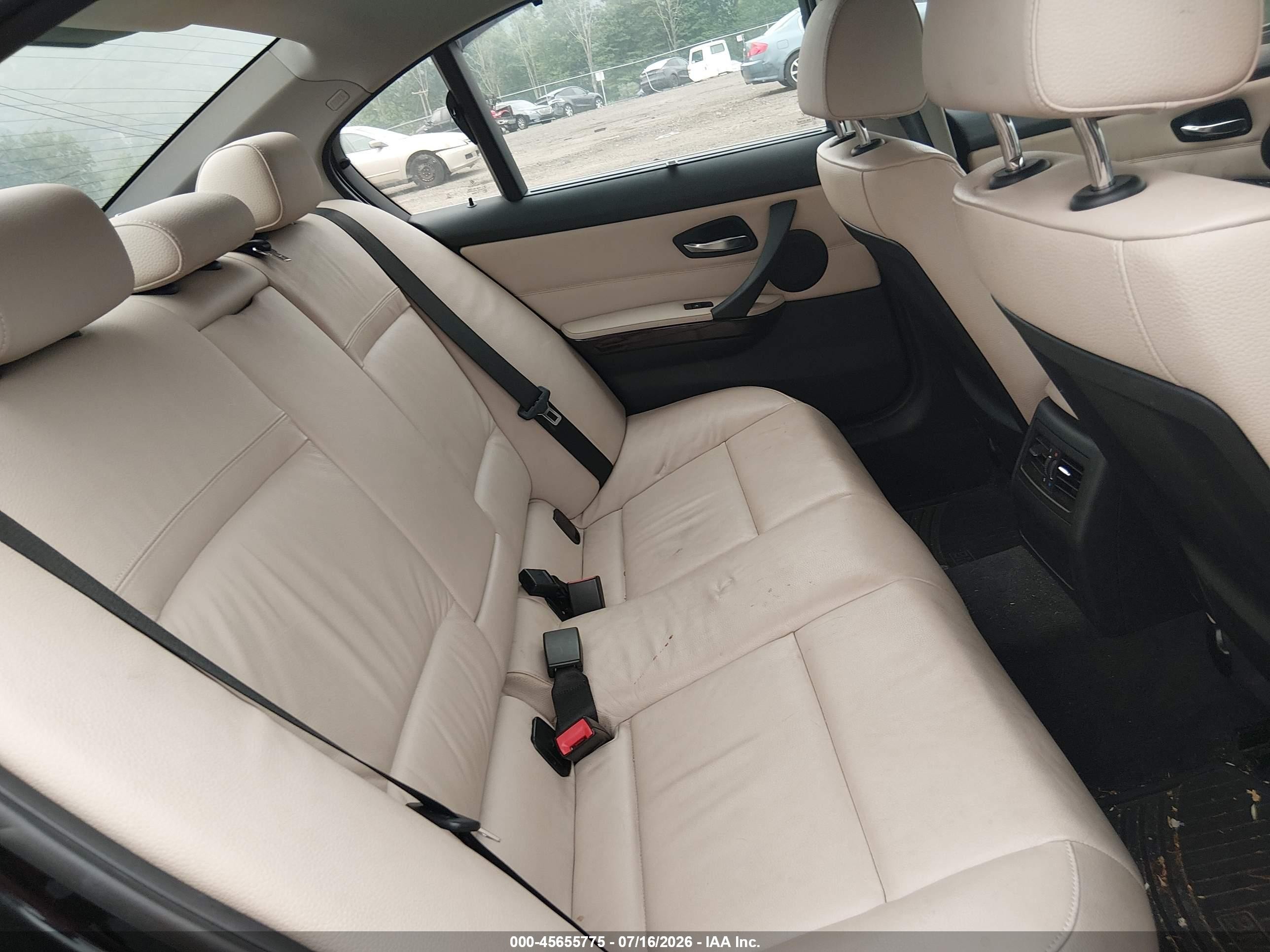 2011 Bmw 335i Xdrive Black vin: WBAPL5C55BA920131